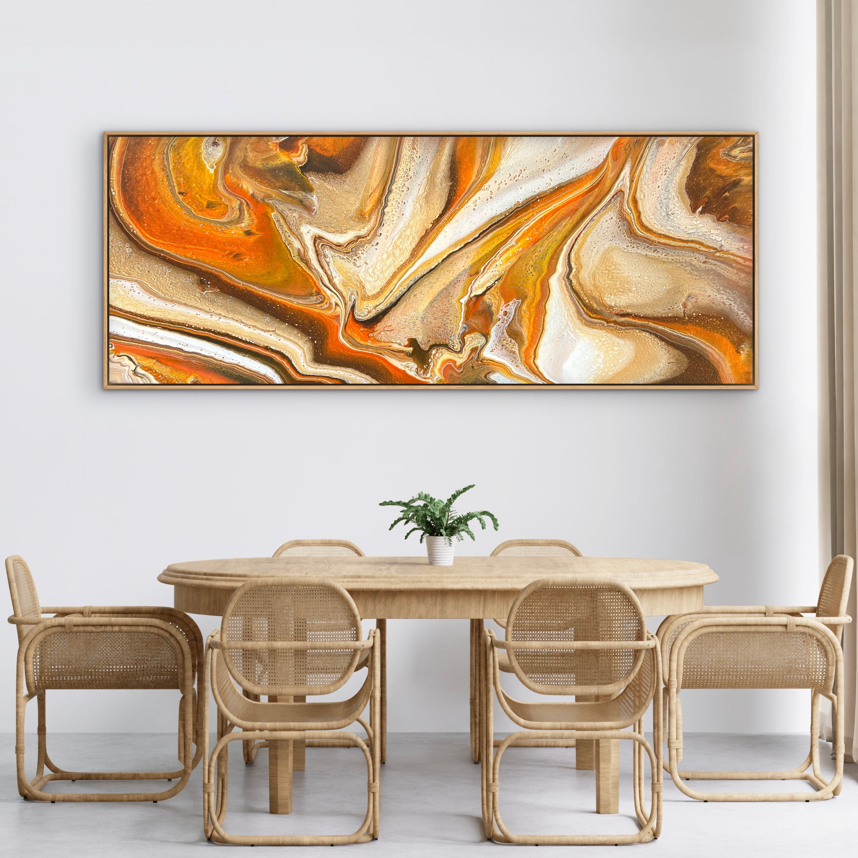 Mirage 200cm x 80cm Abstract Art Painting