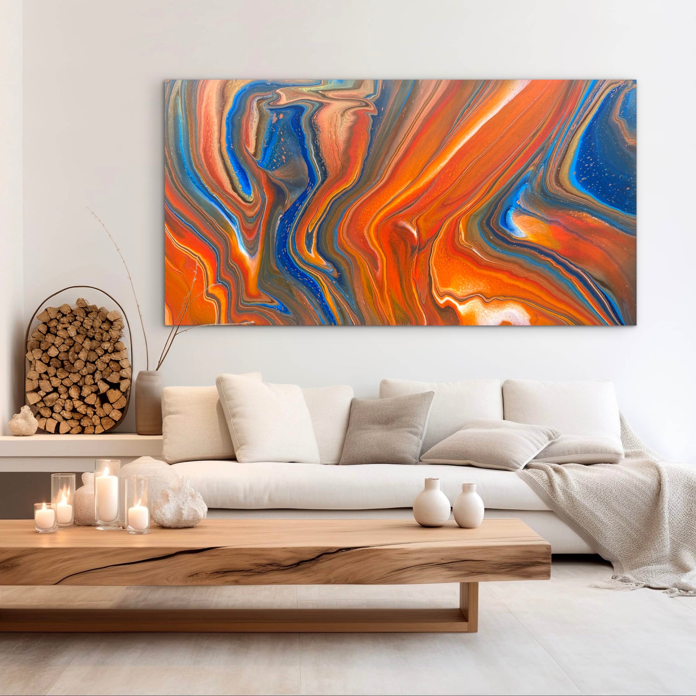 Outback Tango 190cm x 100cm Abstract Art Painting