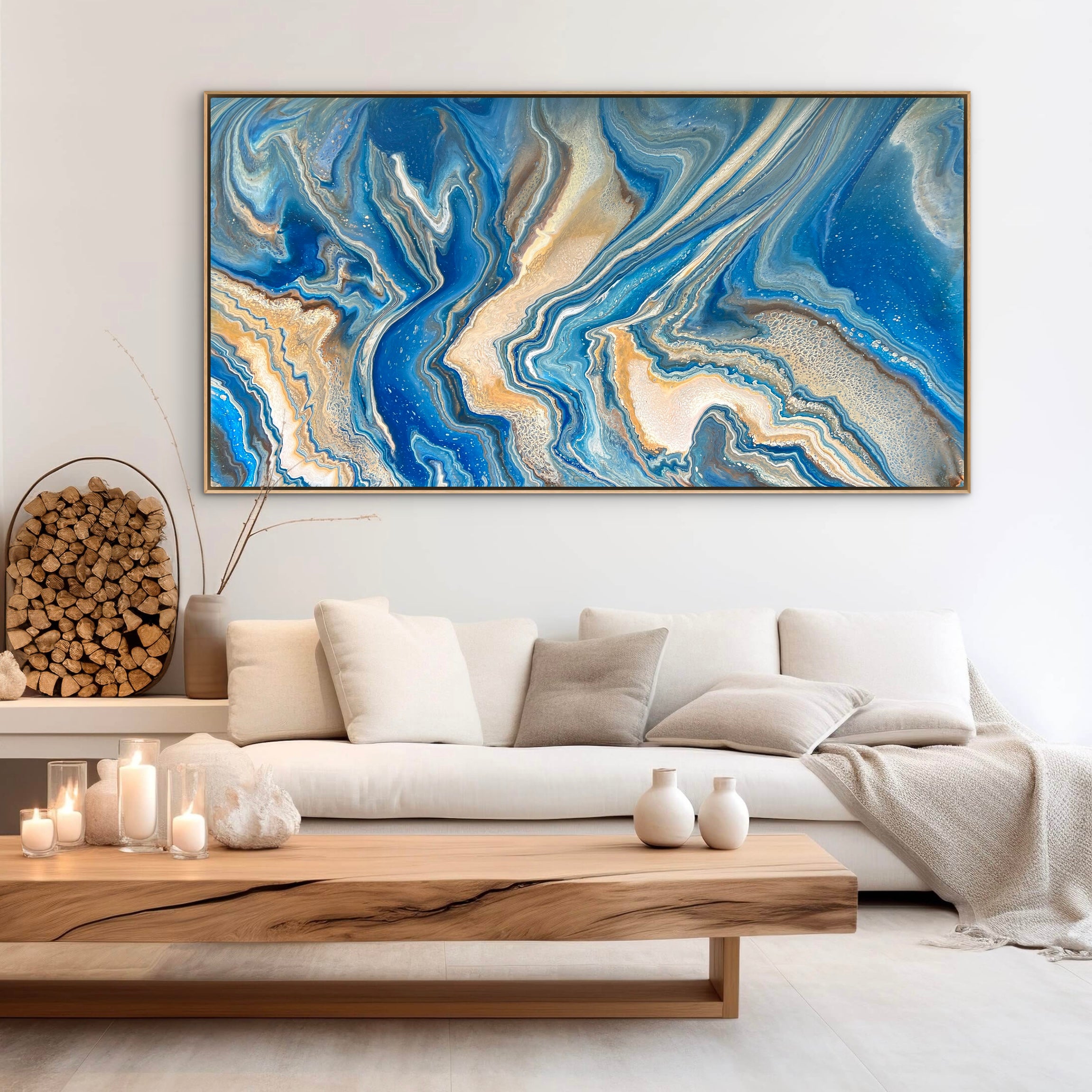 Of The Sea 190cm x 100cm Abstract Art Painting
