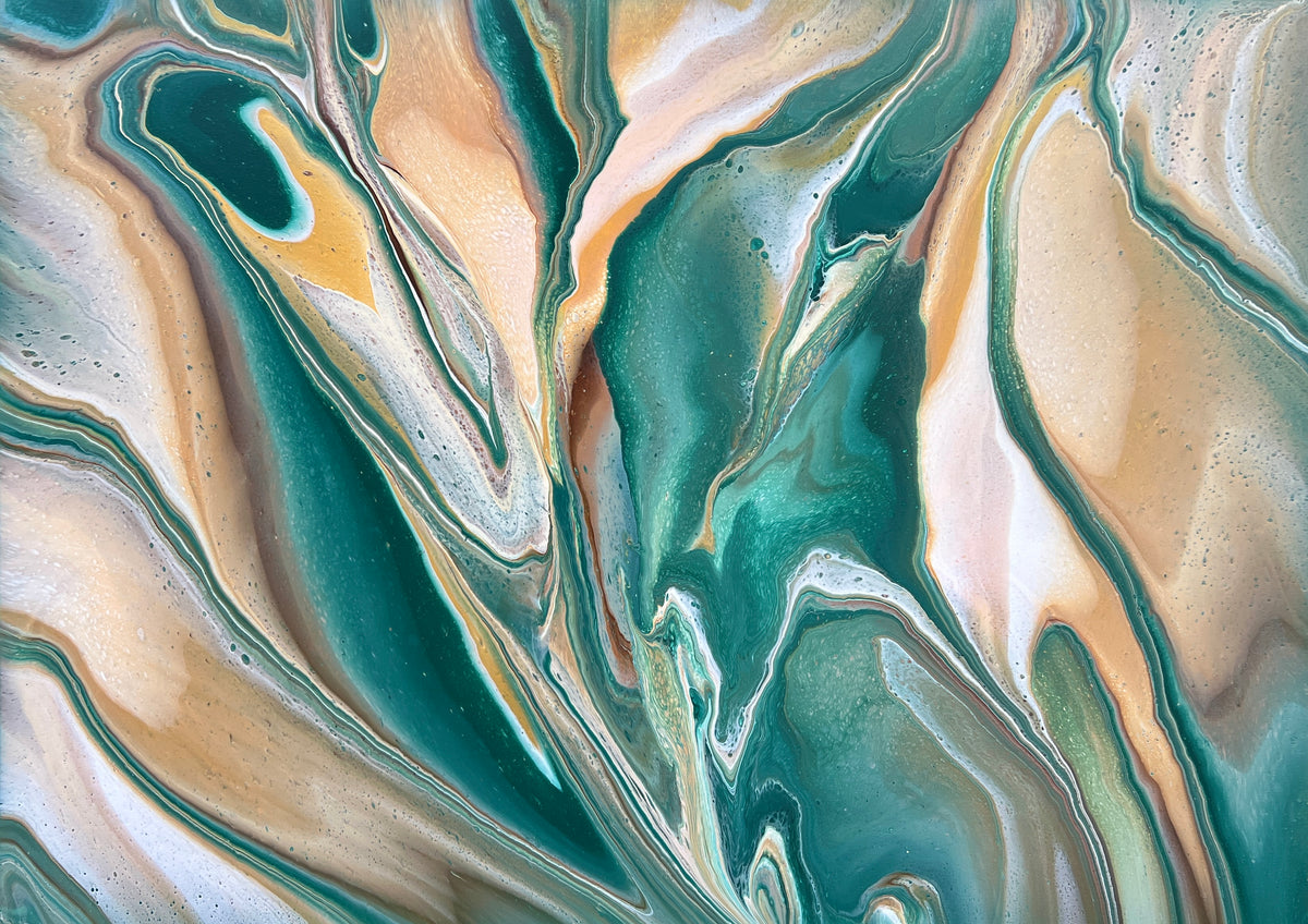 Jaded 140cm x 100cm Abstract Art Painting