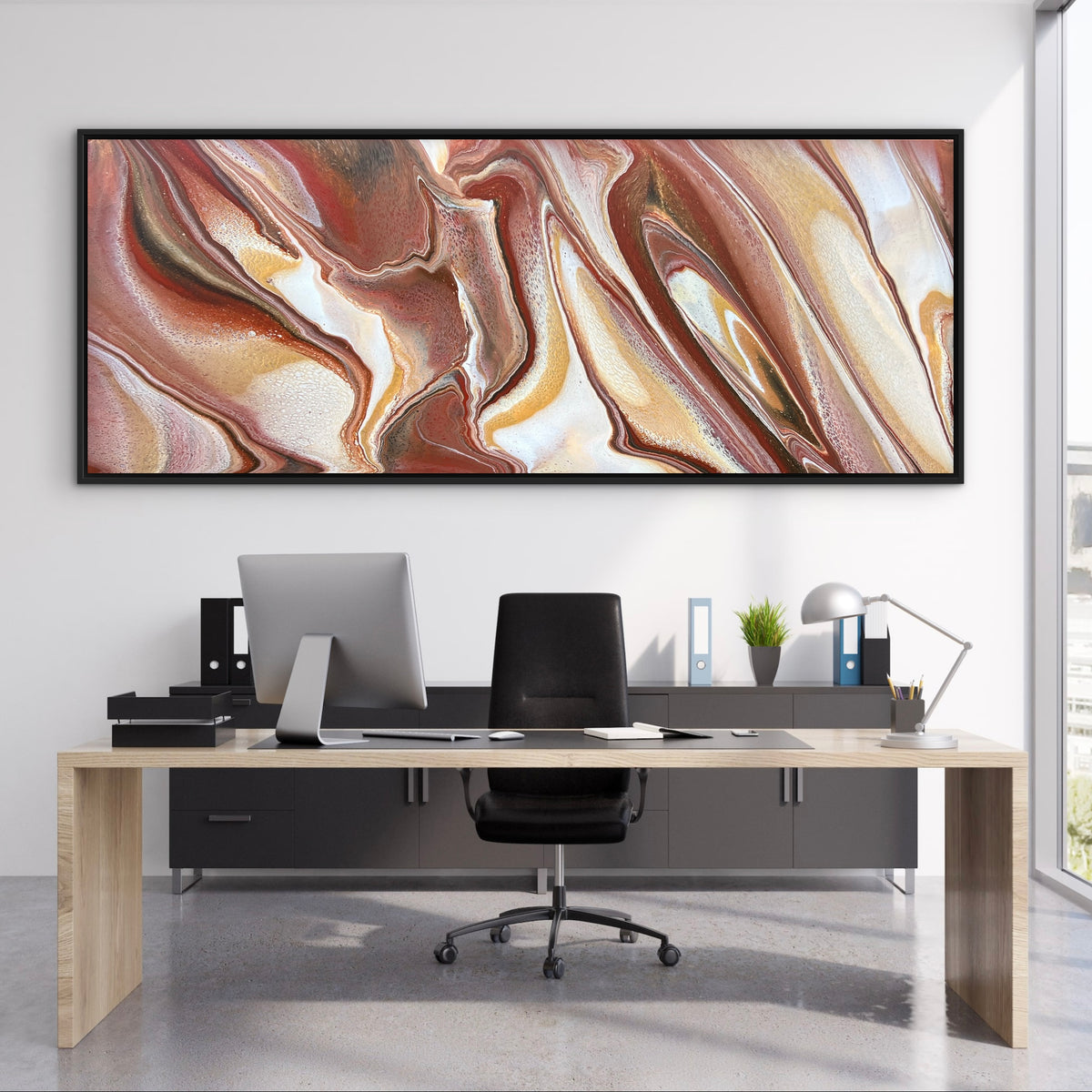 The Outback Way 200cm x 80cm Abstract Art Painting