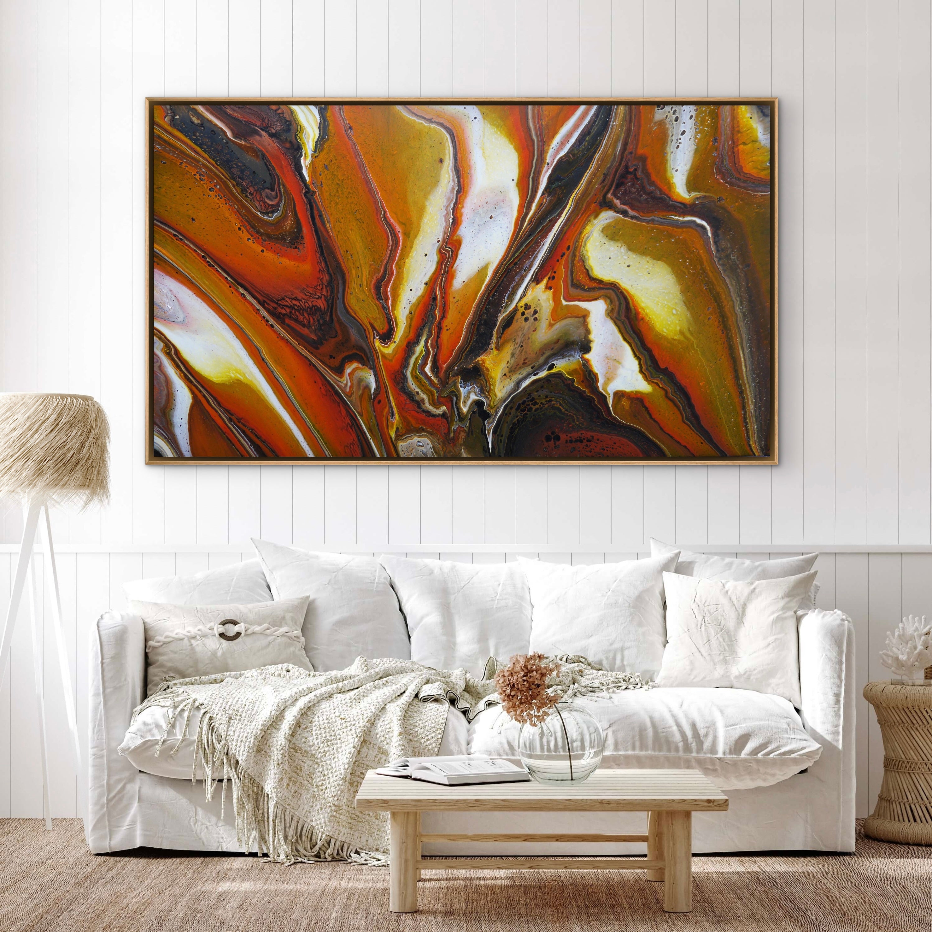 The Backcountry 160cm x 100cm Abstract Art Painting