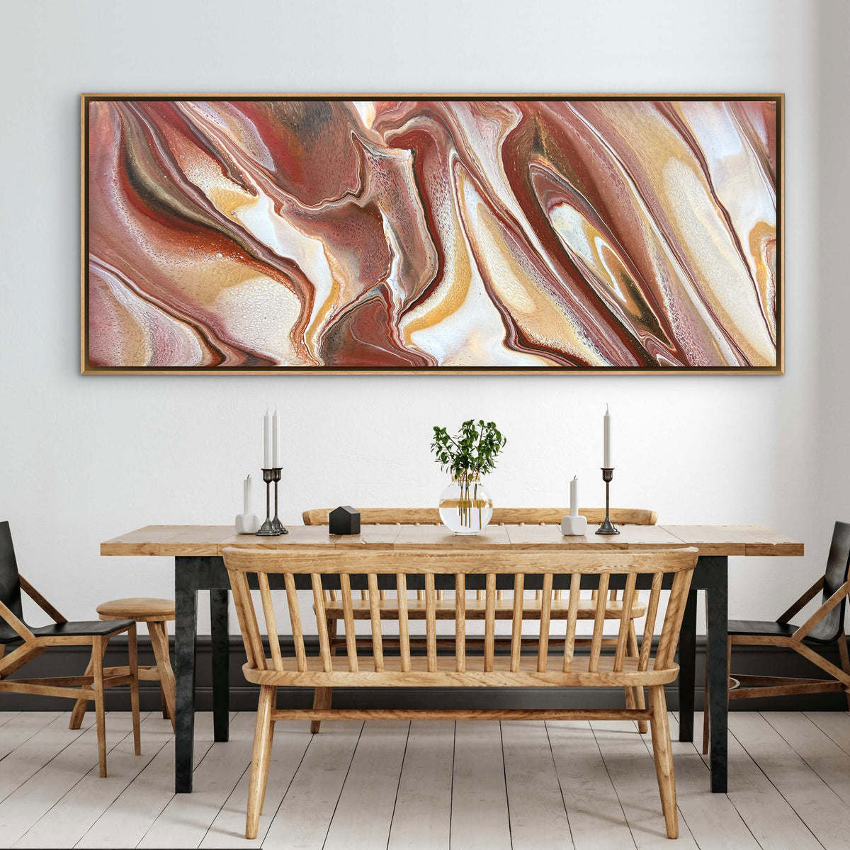 The Outback Way 200cm x 80cm Abstract Art Painting