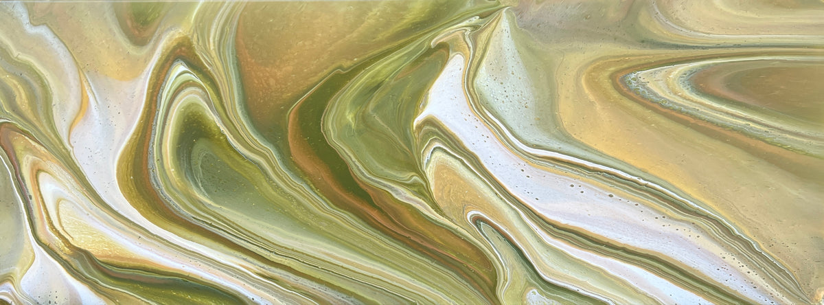 Olive 160cm x 60cm Abstract Art Painting