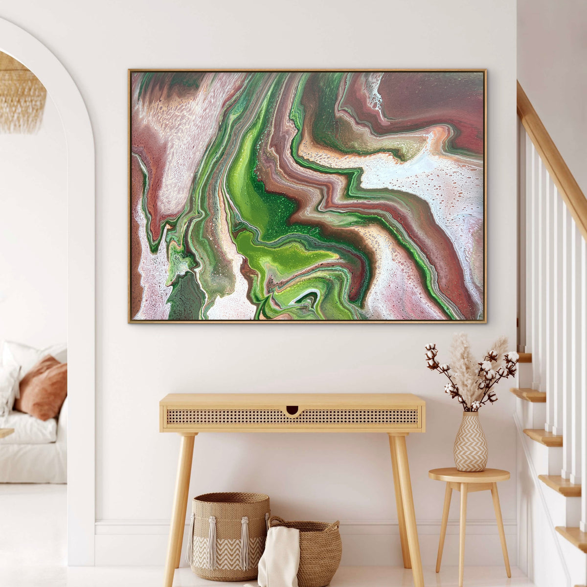 Blooming 140cm x 100cm Abstract Art Painting