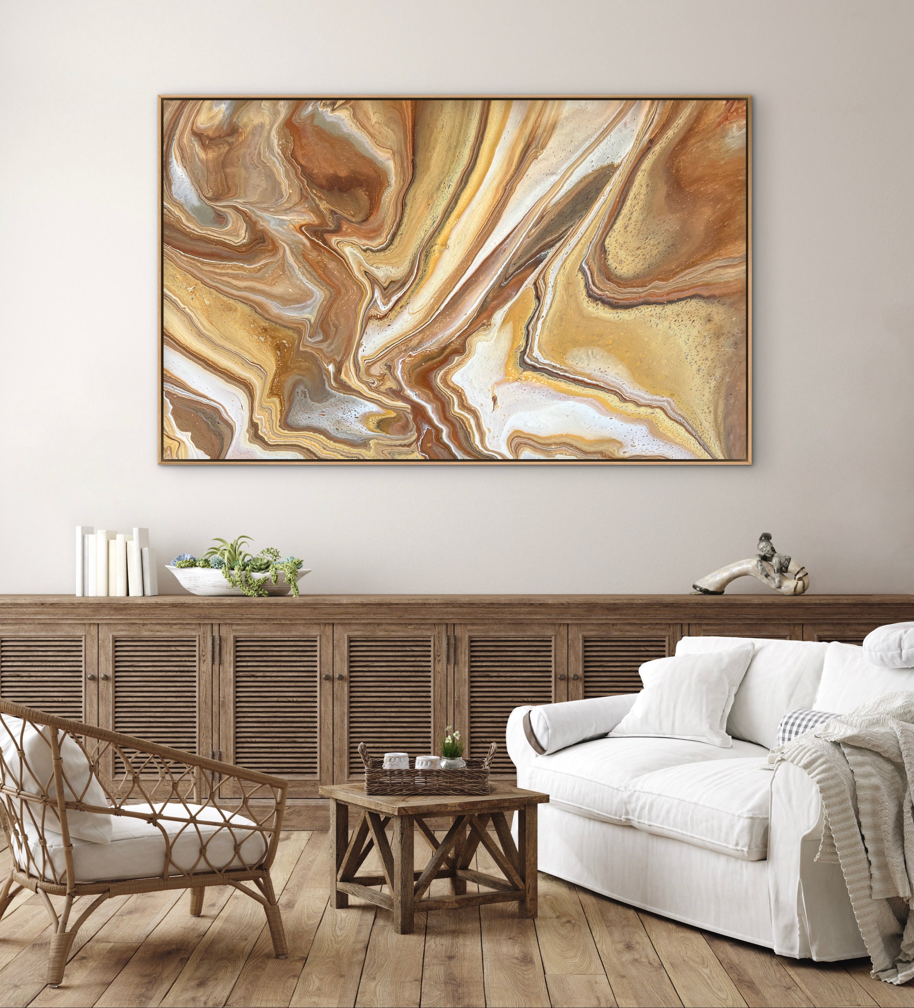 Saraha Plains 160cm x 100cm Abstract Art Painting