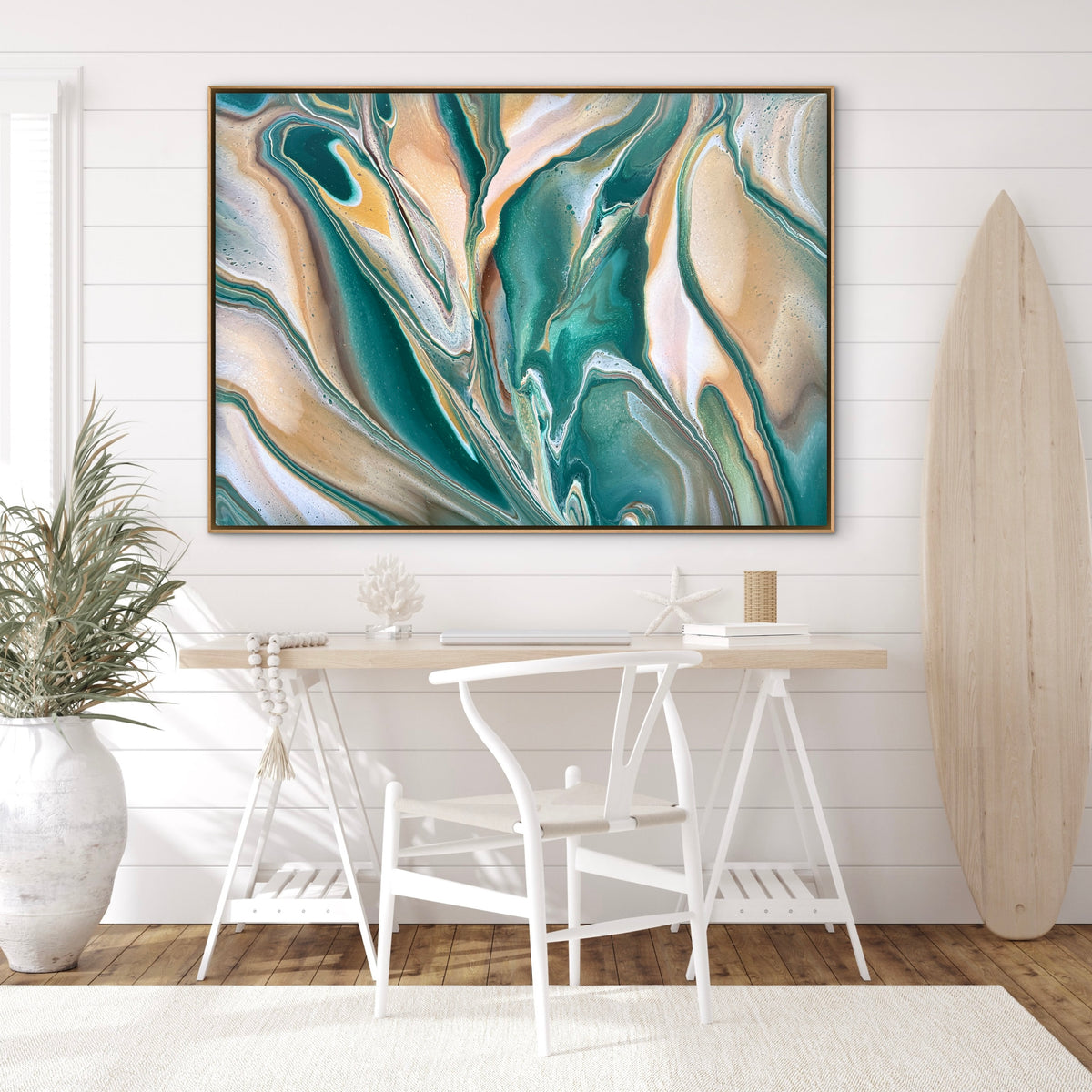 Jaded 140cm x 100cm Abstract Art Painting
