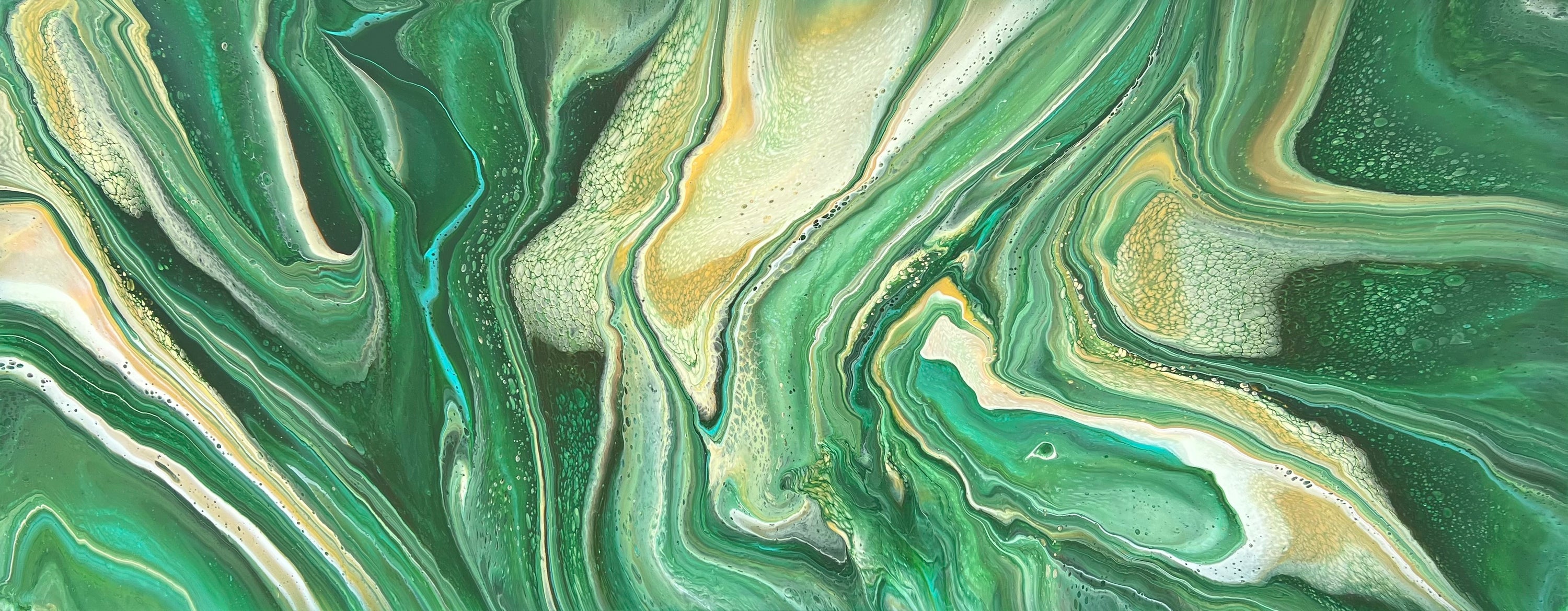 Beyond The Canopy 200cm x 80cm Abstract Art Painting (SOLD)