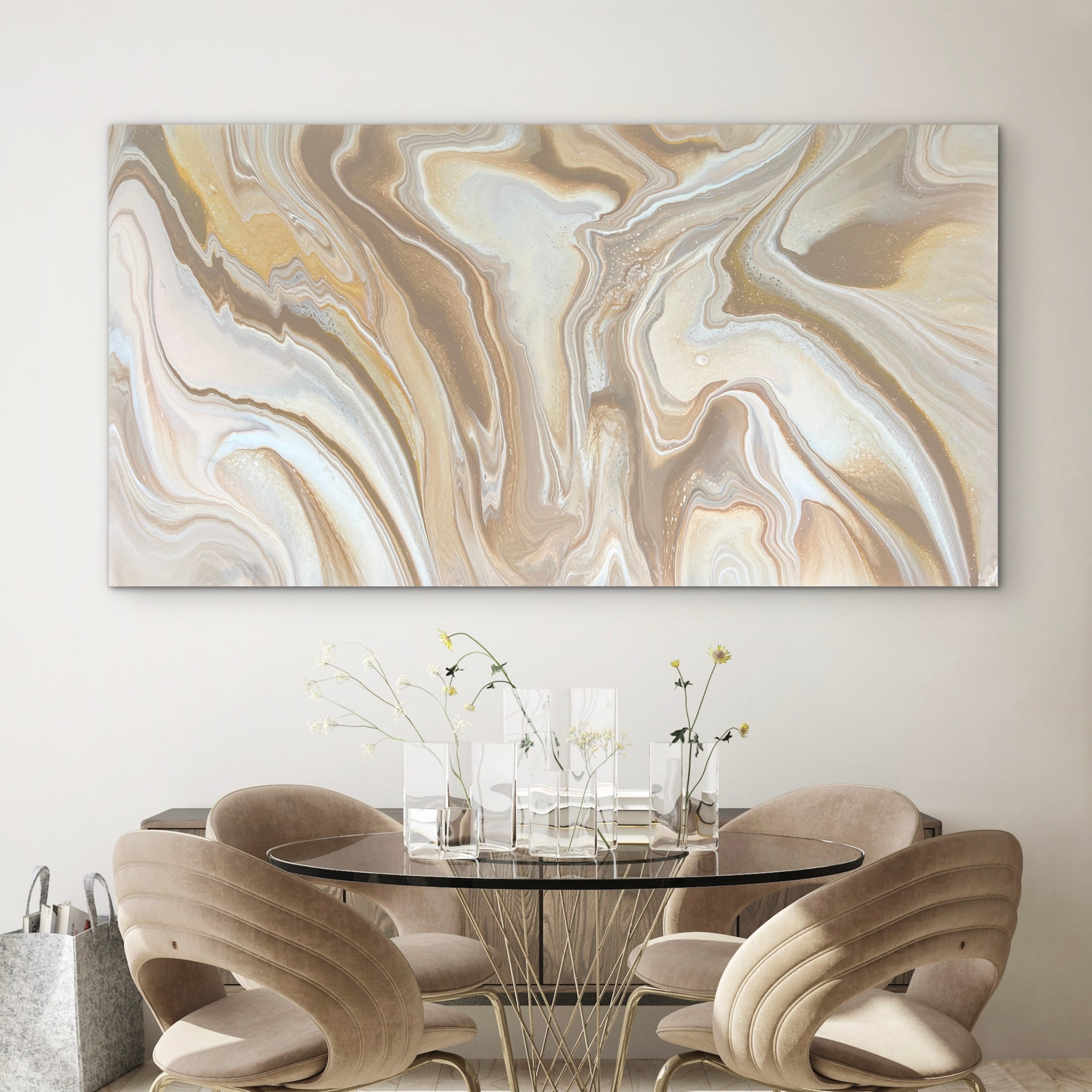 Pure 190cm x 100cm Abstract Art Painting