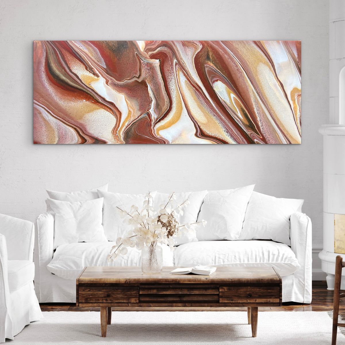 The Outback Way 200cm x 80cm Abstract Art Painting