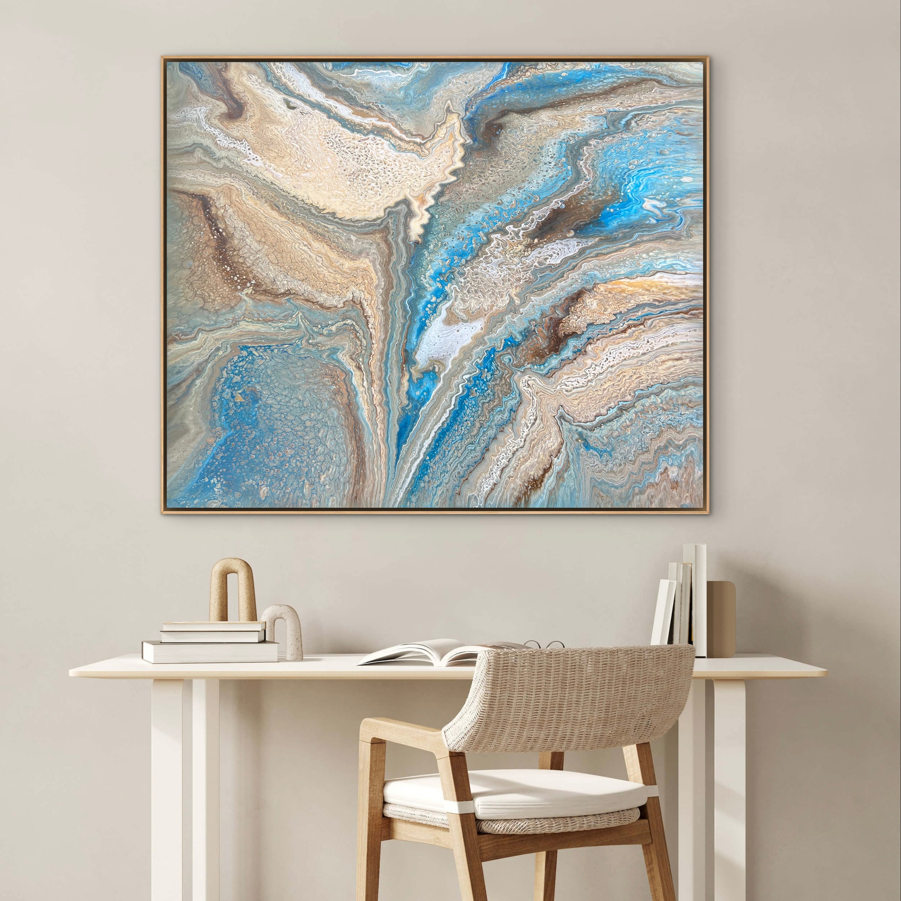 Drifting 120cm x 100cm Abstract Art Painting