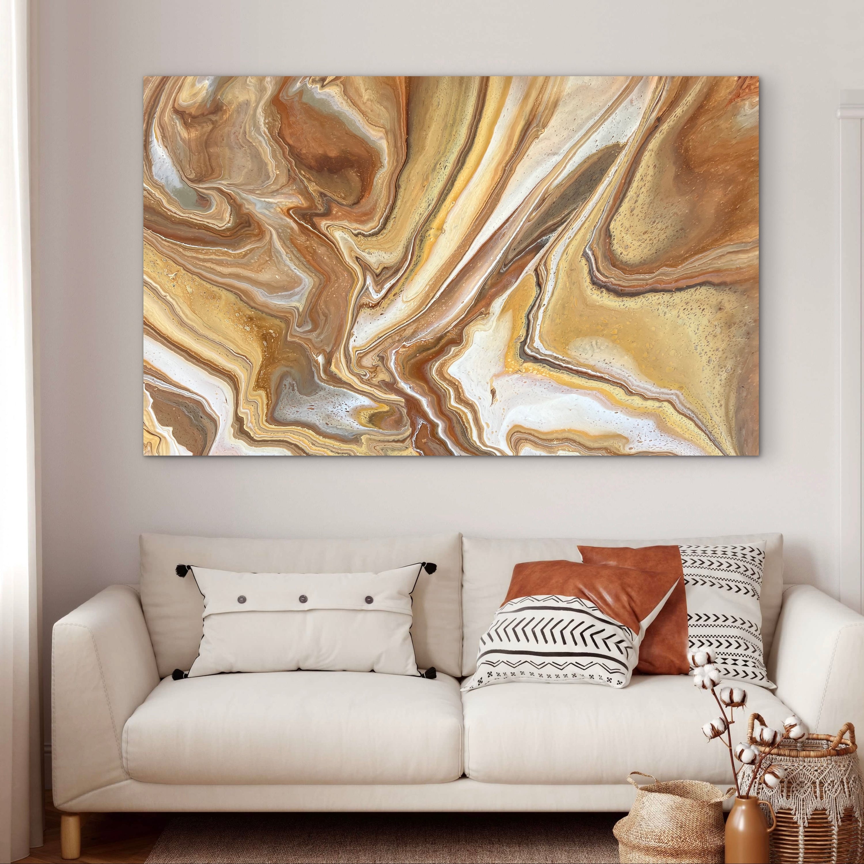 Saraha Plains 160cm x 100cm Abstract Art Painting