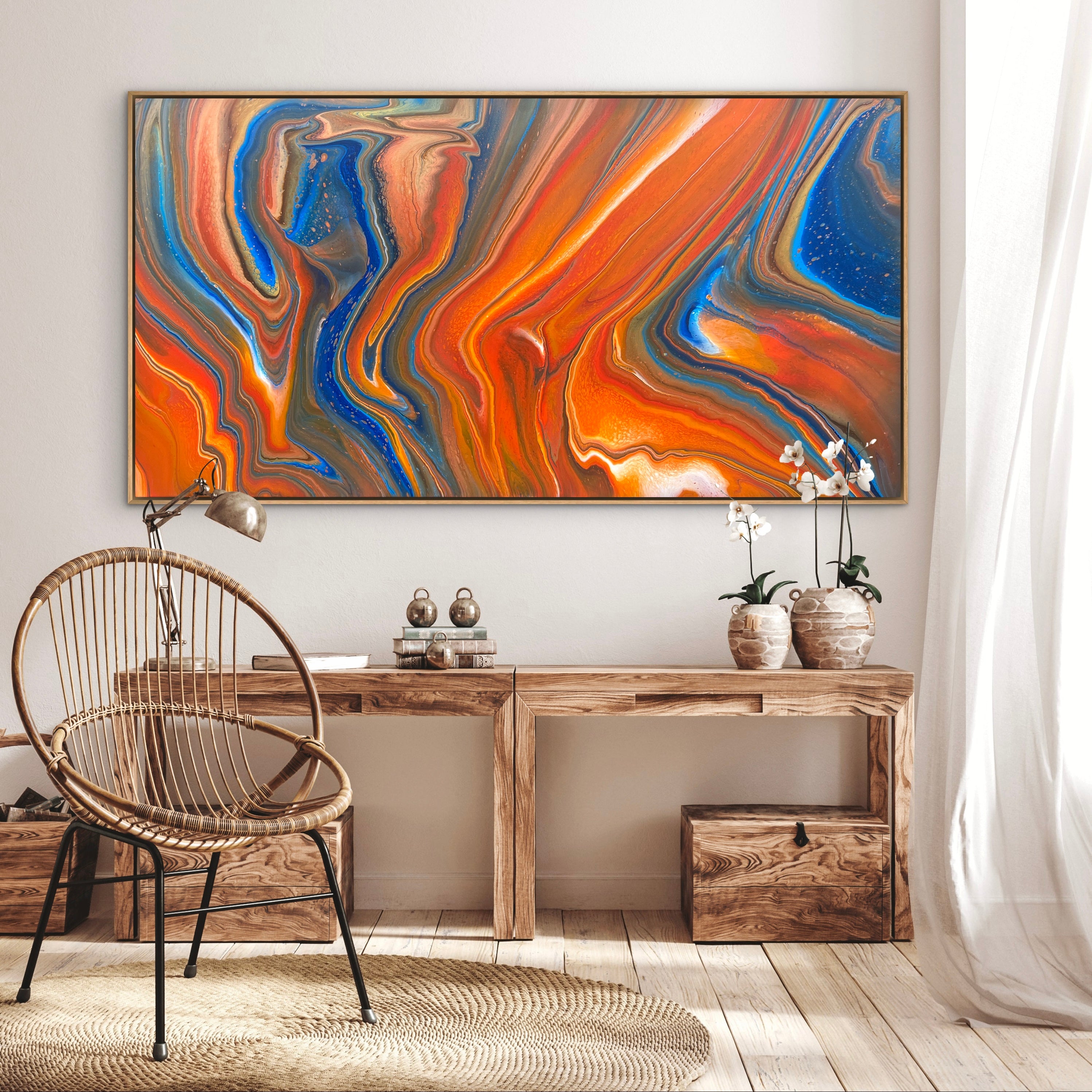 Outback Tango 190cm x 100cm Abstract Art Painting