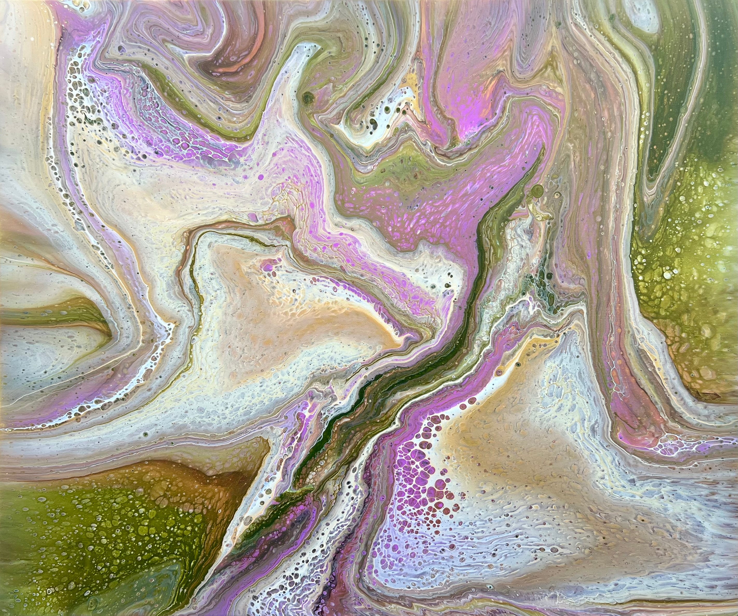 Wild Berry 120cm x 100cm Abstract Art Painting