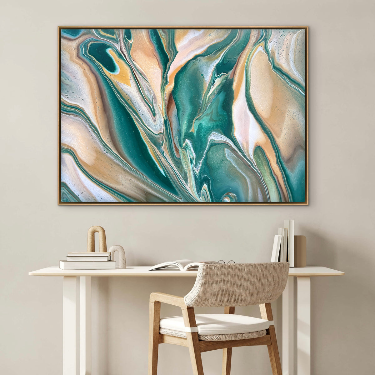 Jaded 140cm x 100cm Abstract Art Painting