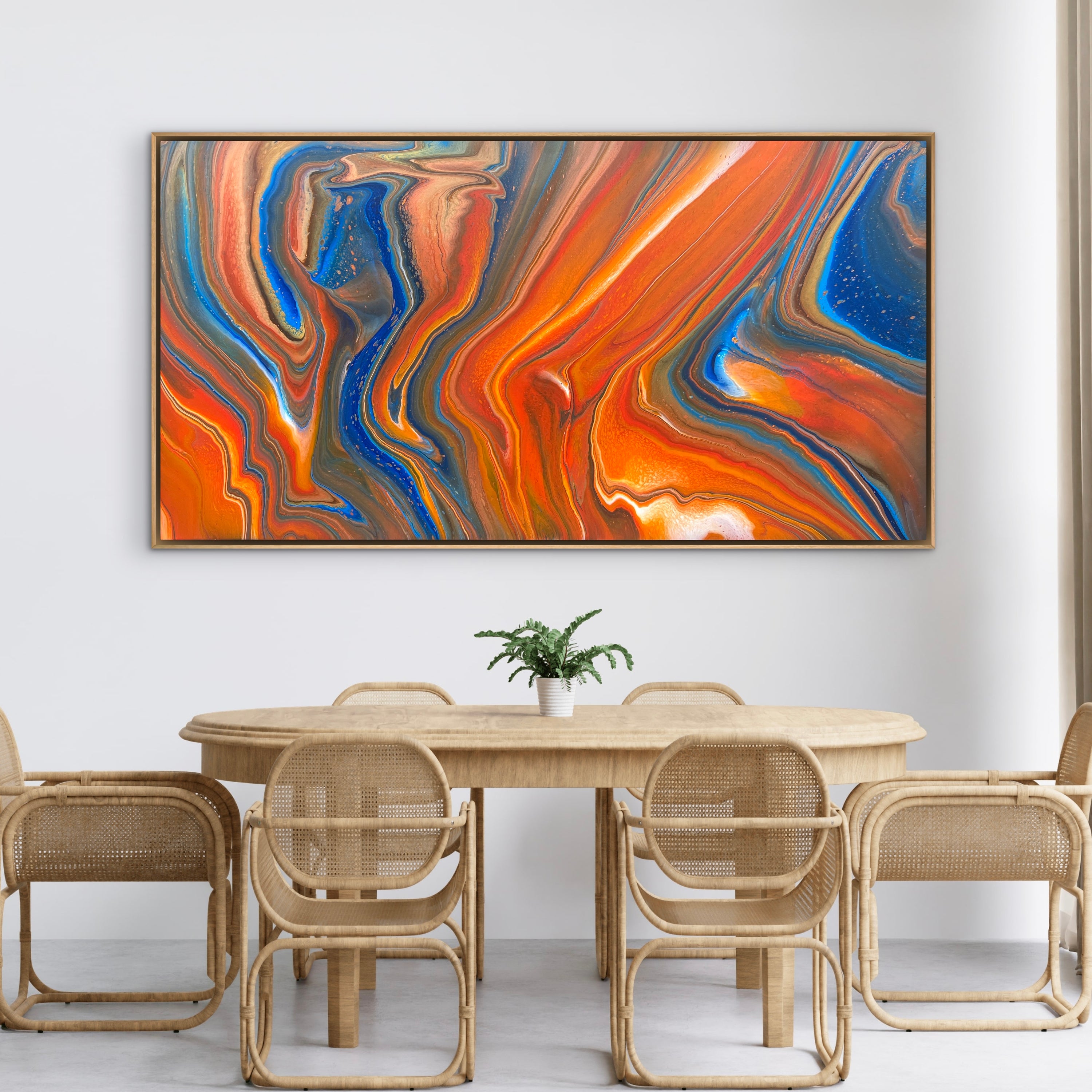 Outback Tango 190cm x 100cm Abstract Art Painting
