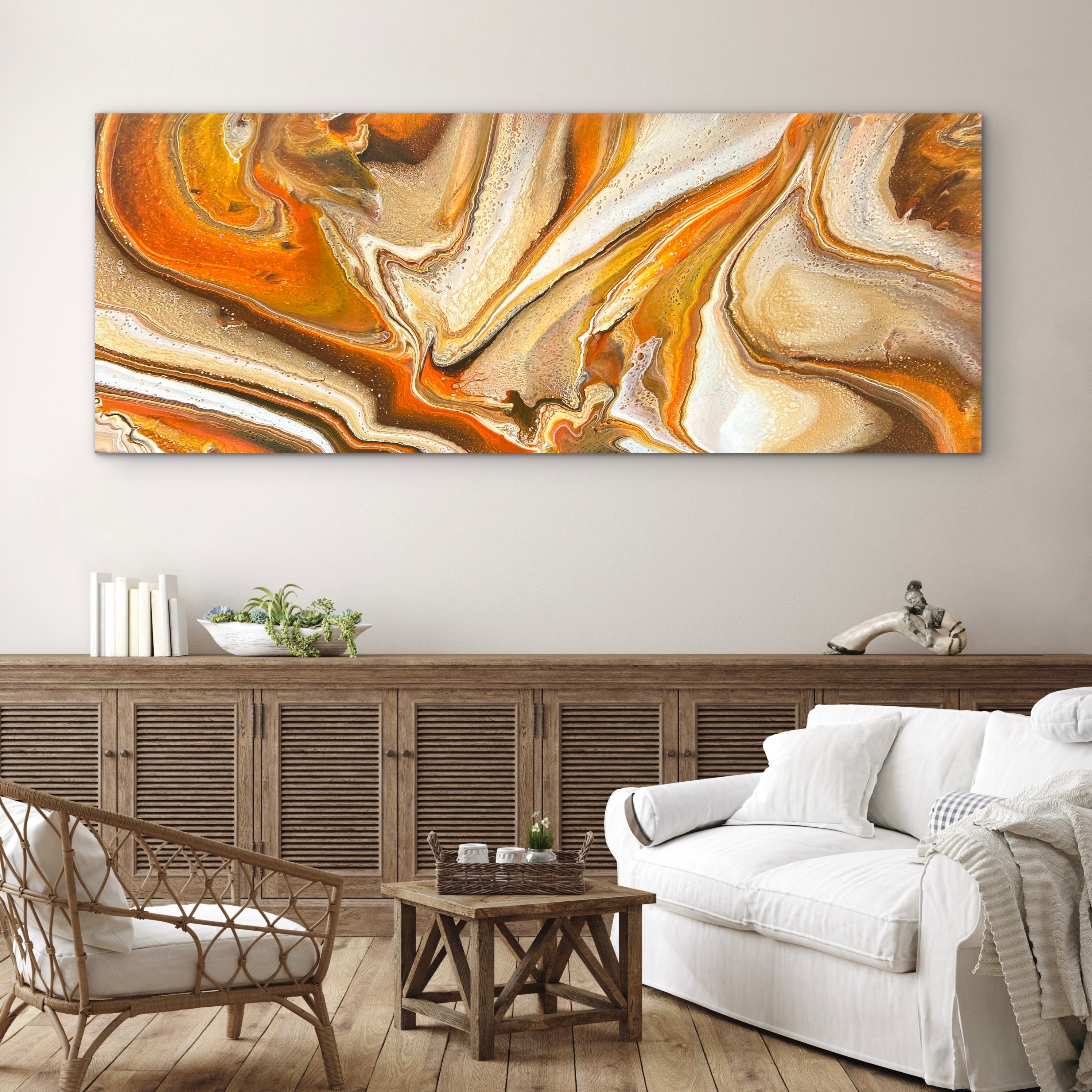Mirage 200cm x 80cm Abstract Art Painting
