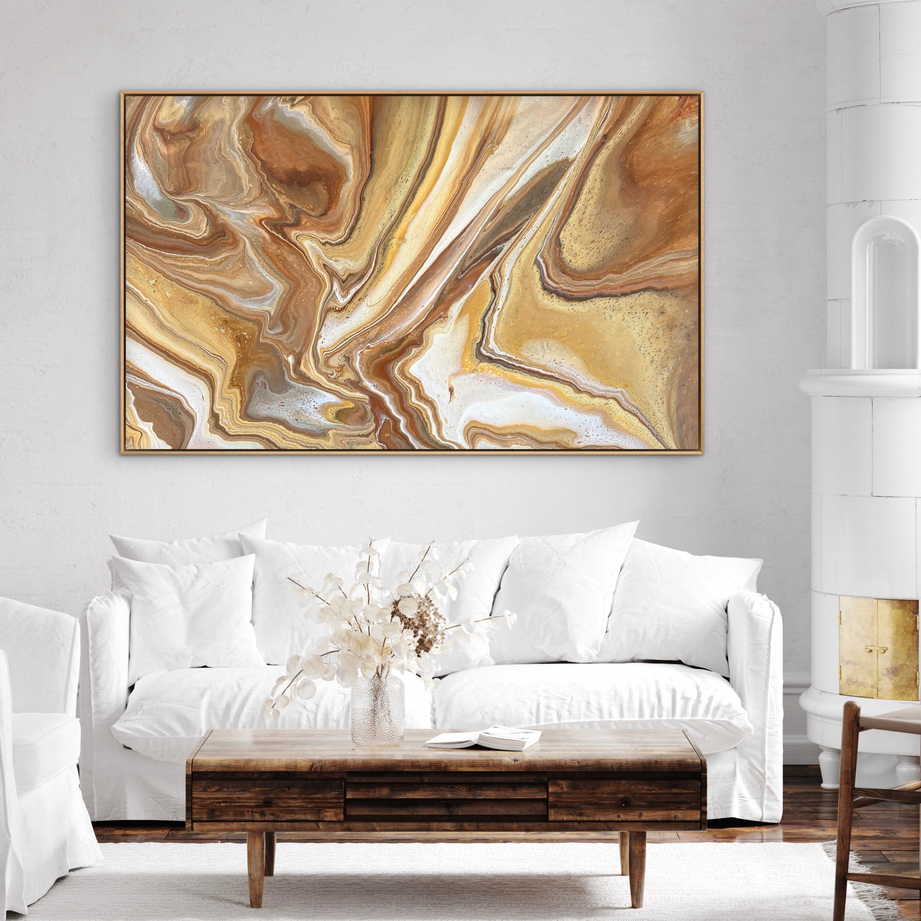 Saraha Plains 160cm x 100cm Abstract Art Painting