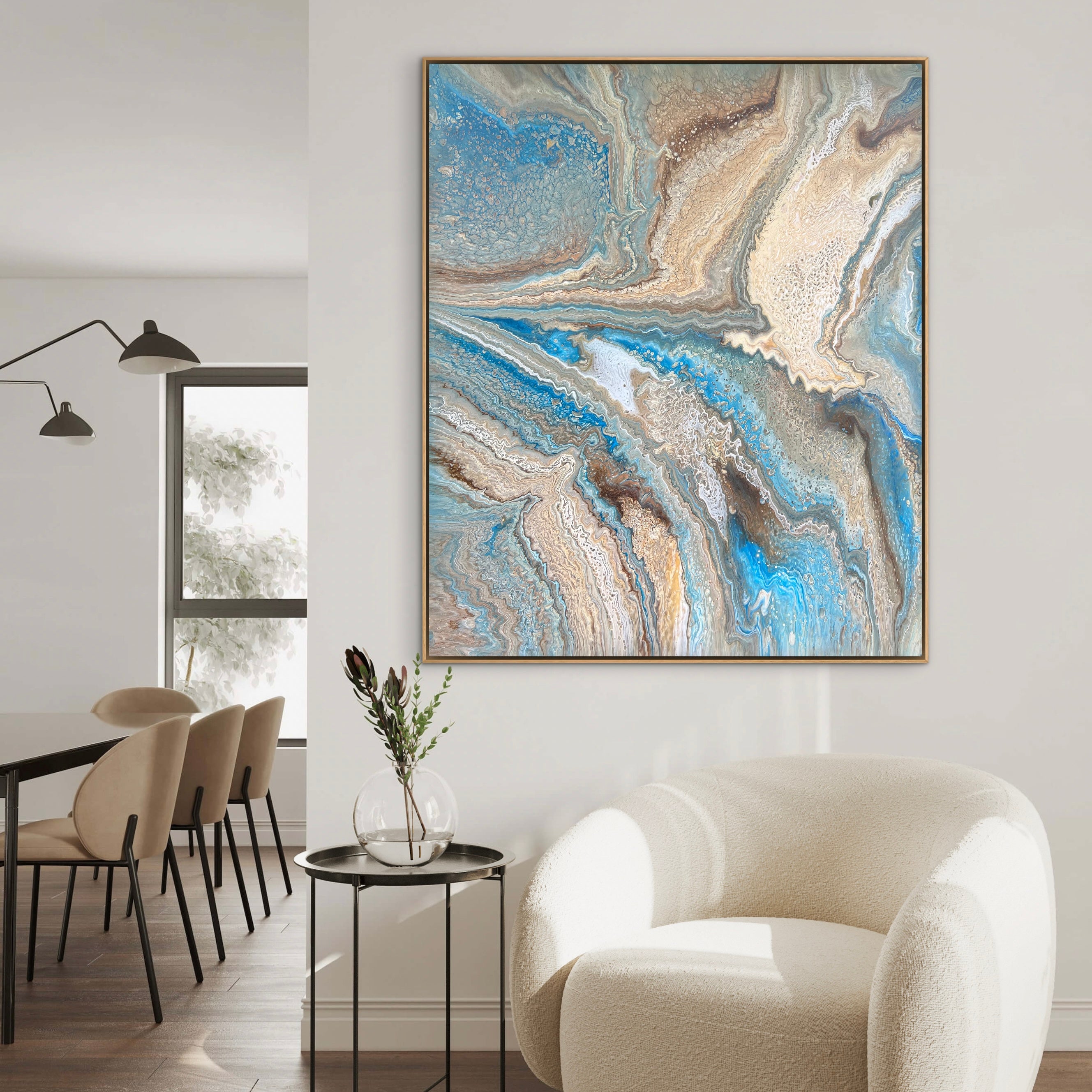 Drifting 120cm x 100cm Abstract Art Painting
