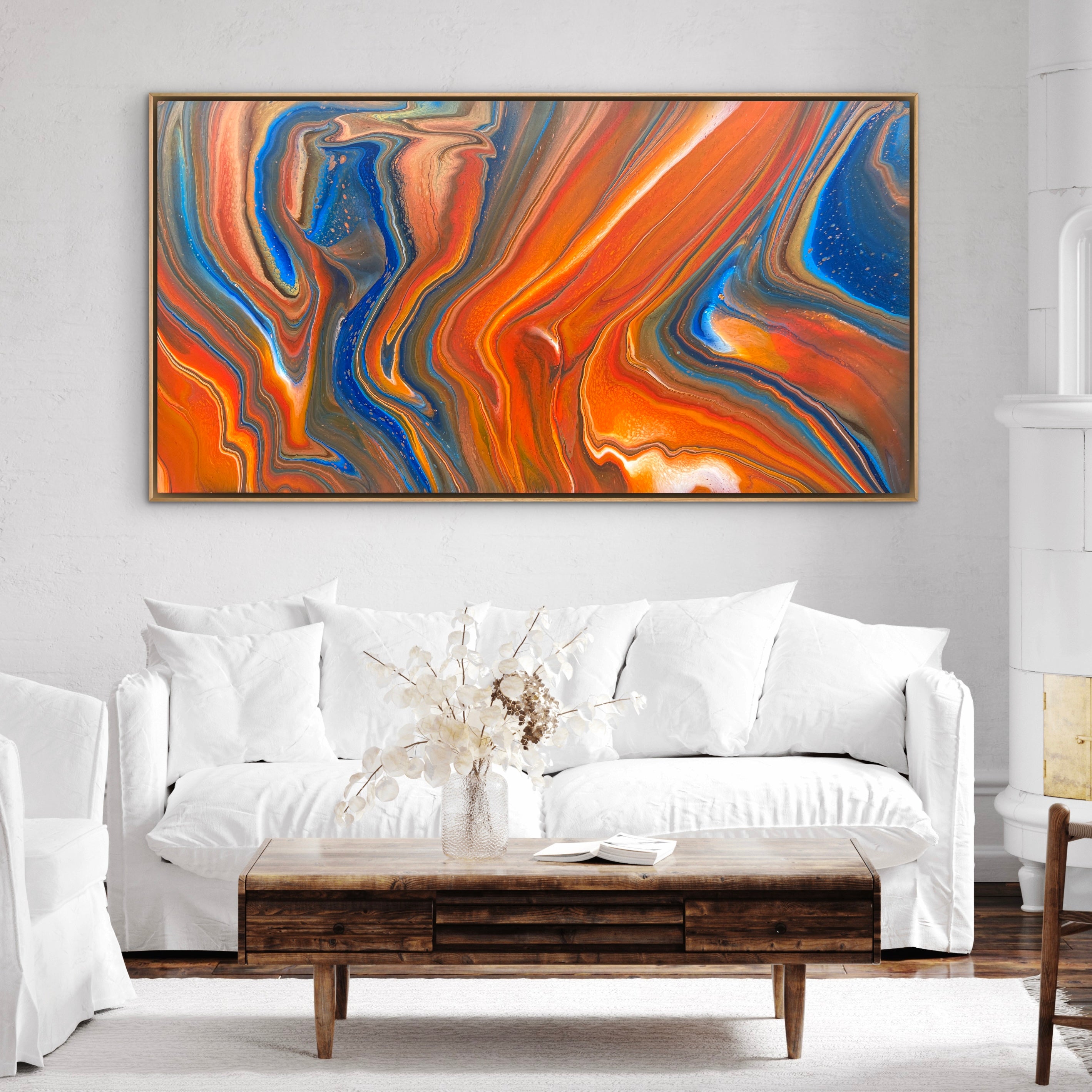 Outback Tango 190cm x 100cm Abstract Art Painting