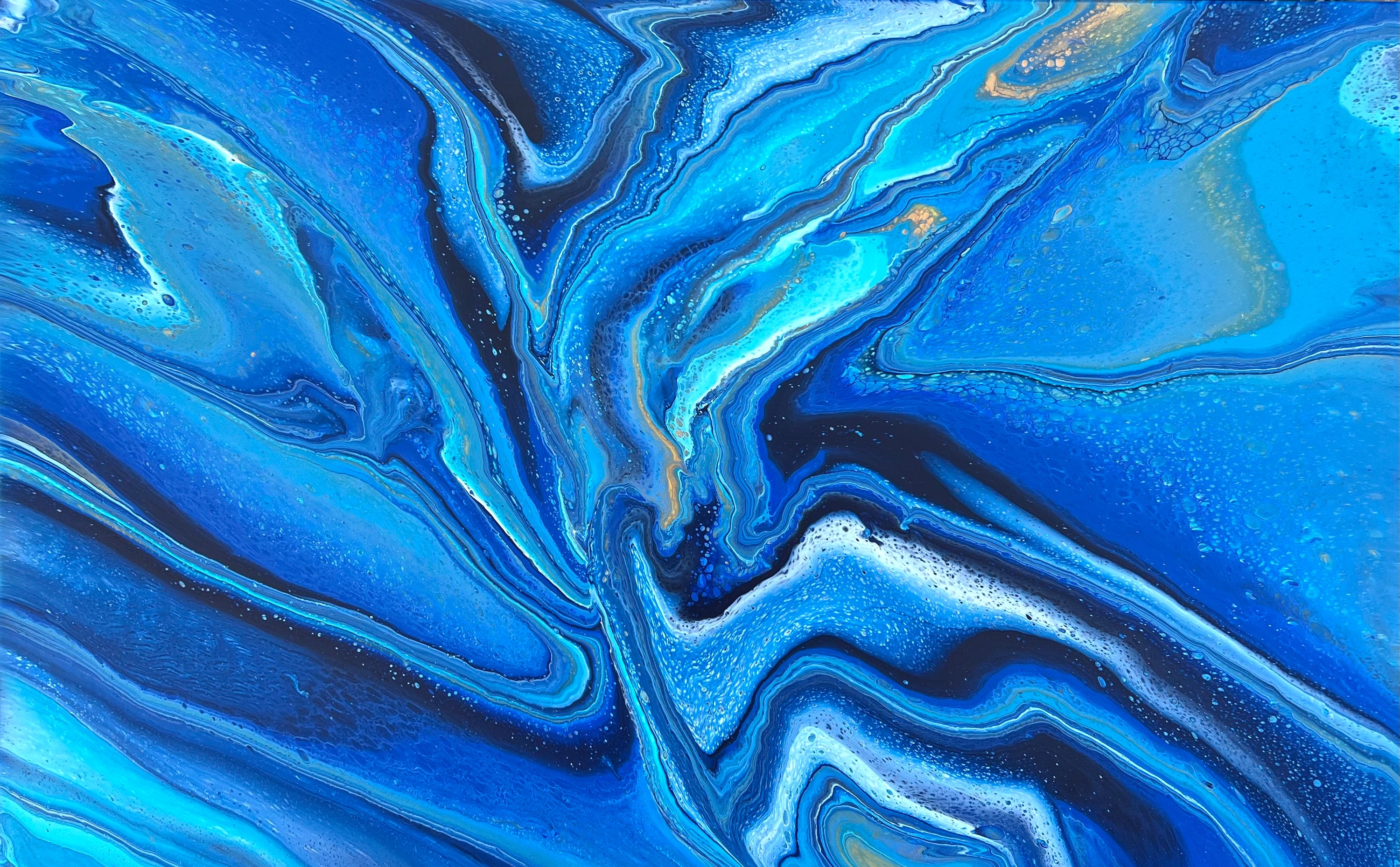 Ocean Escape 160cm x 100cm Abstract Art Painting (SOLD)