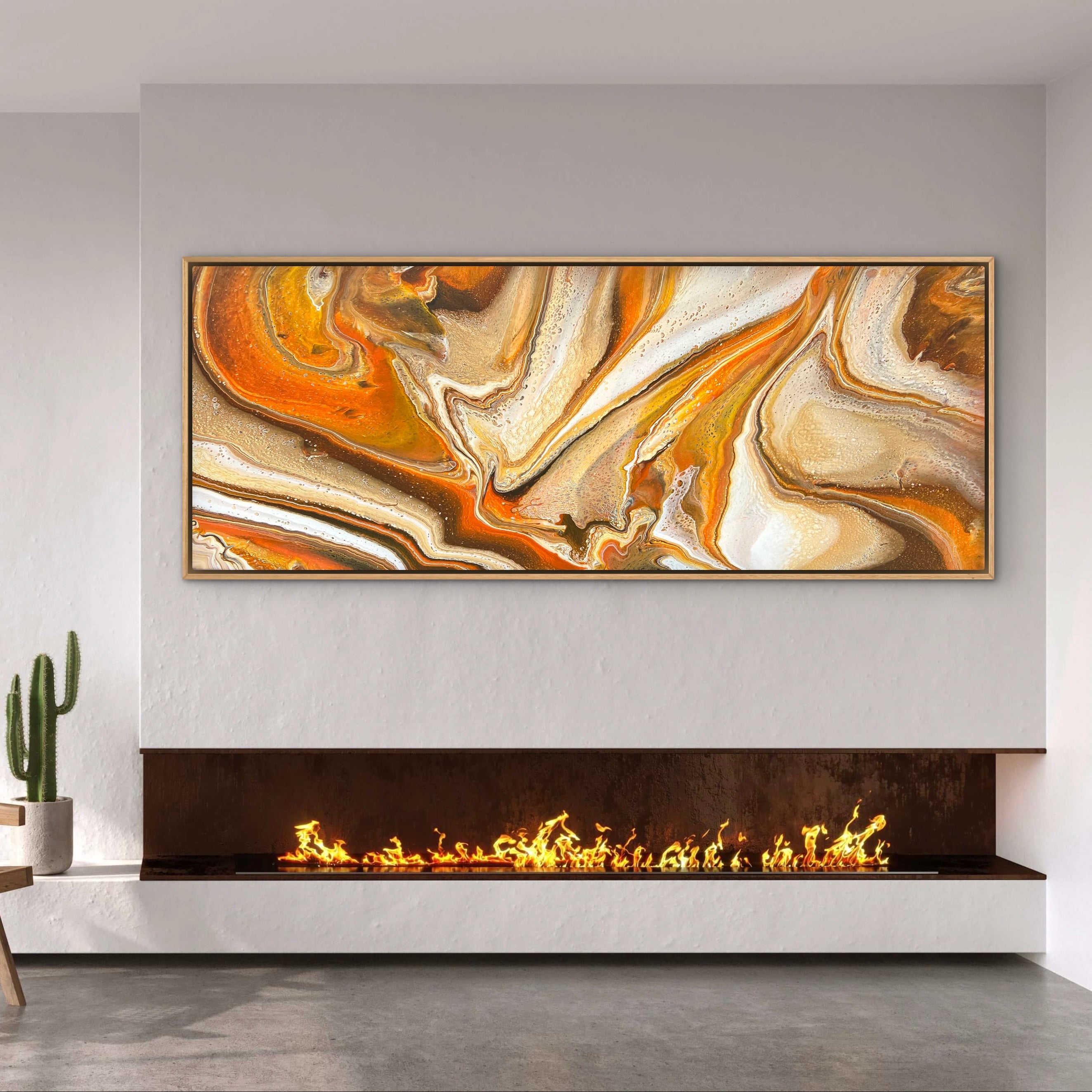 Mirage 200cm x 80cm Abstract Art Painting