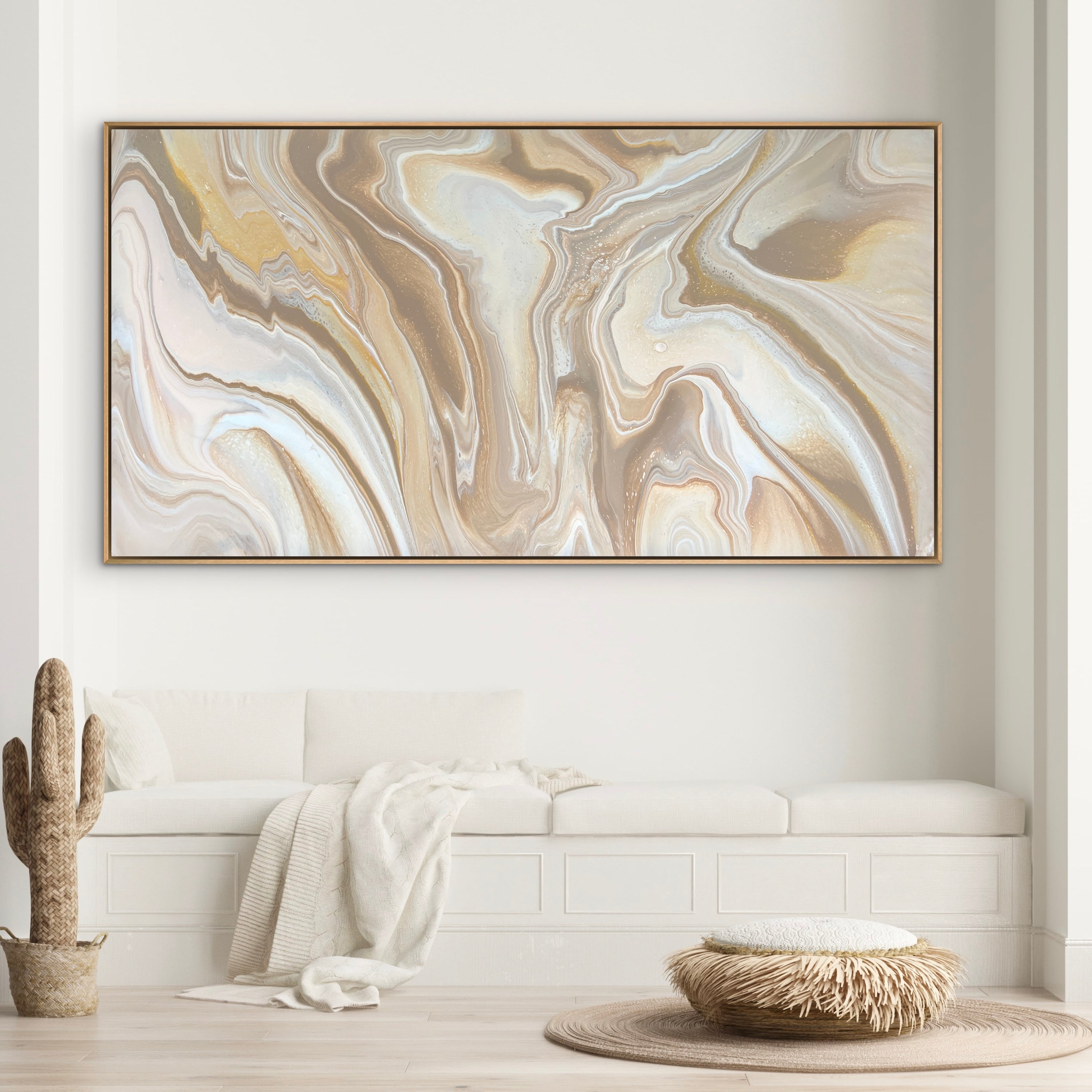 Pure 190cm x 100cm Abstract Art Painting