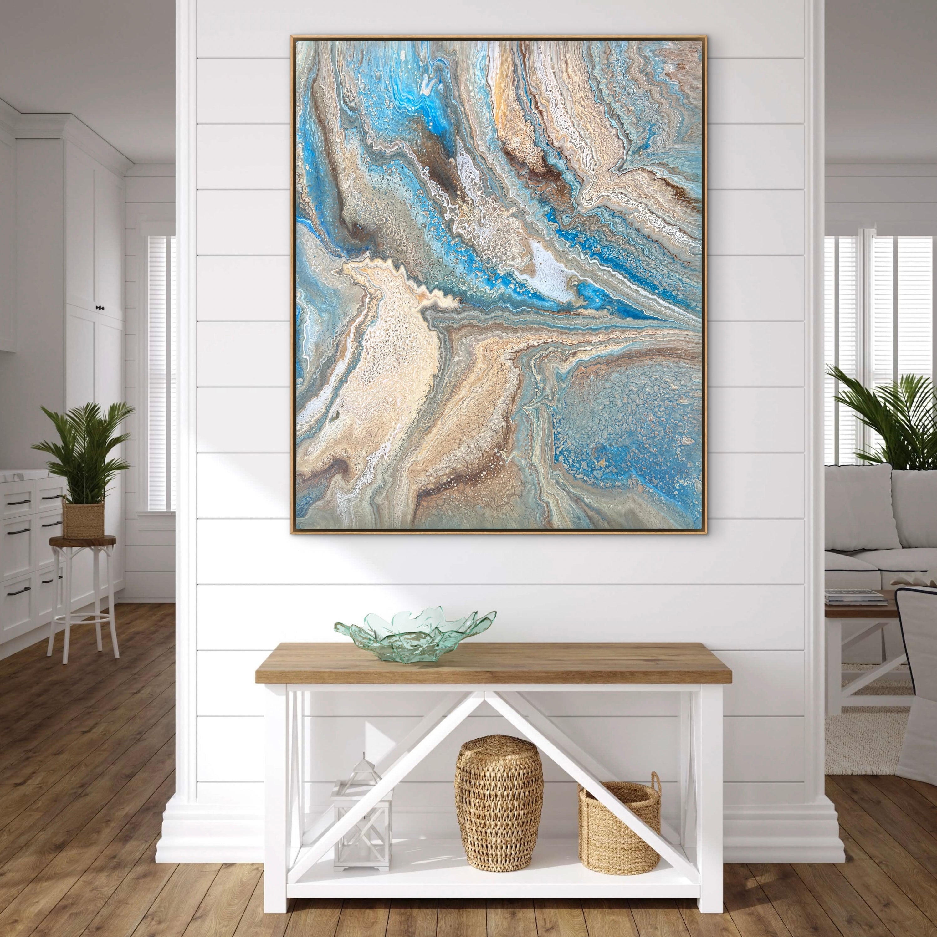 Drifting 120cm x 100cm Abstract Art Painting