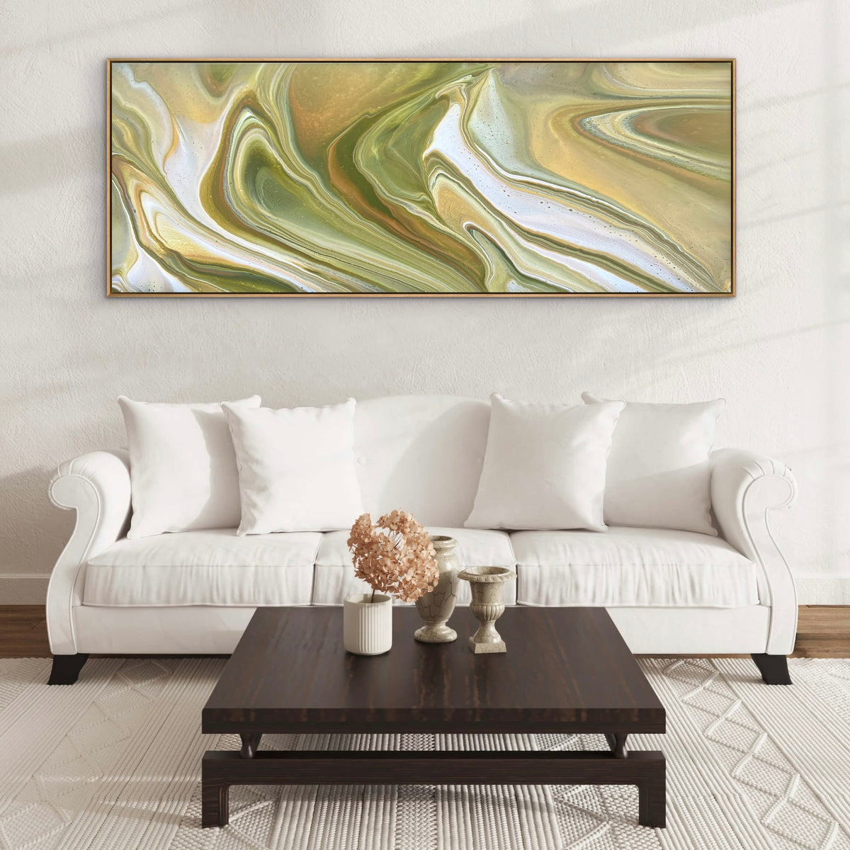 Olive 160cm x 60cm Abstract Art Painting