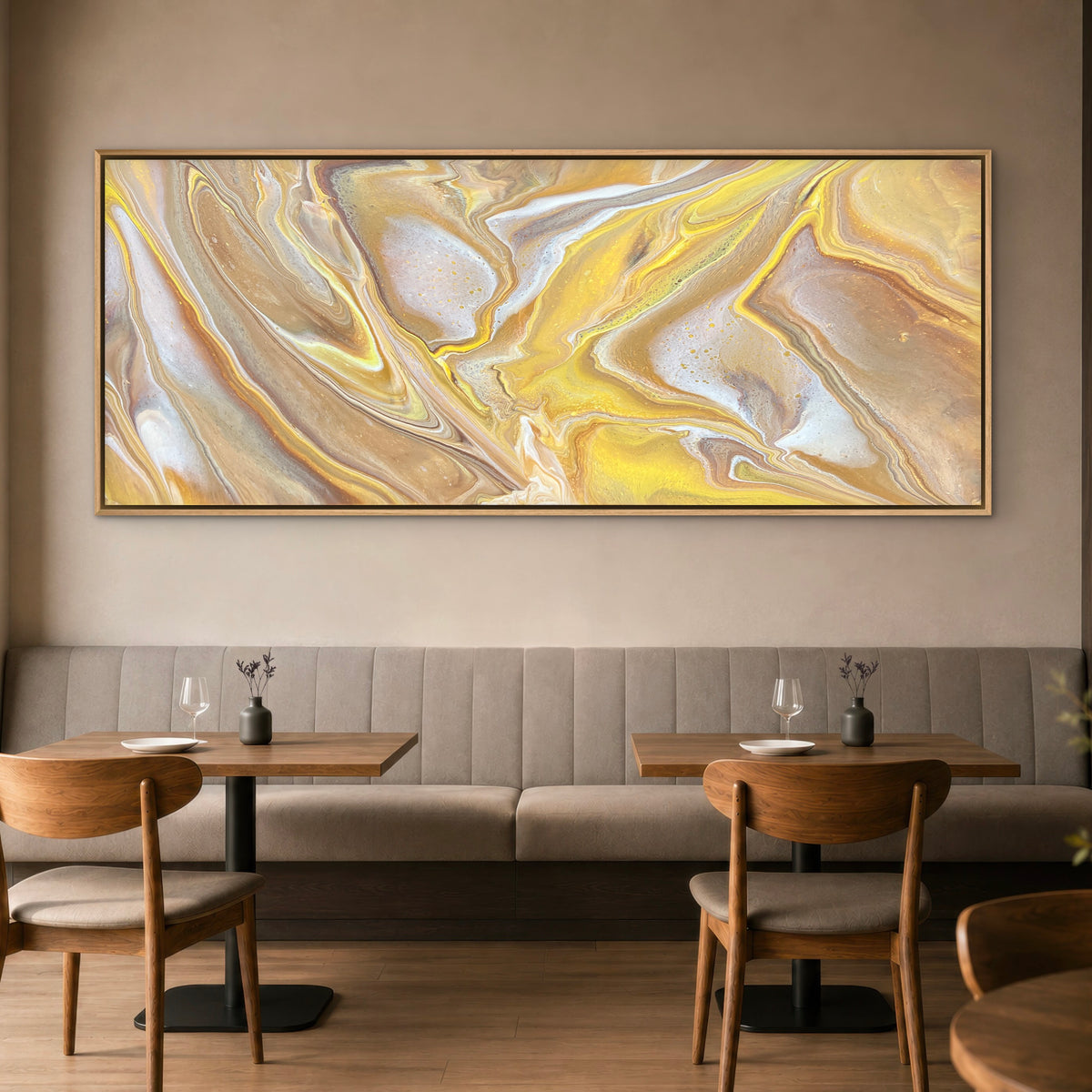 Sunlit 200cm x 80cm Abstract Art Painting