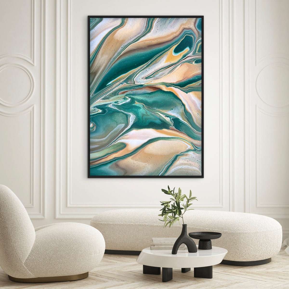 Jaded 140cm x 100cm Abstract Art Painting