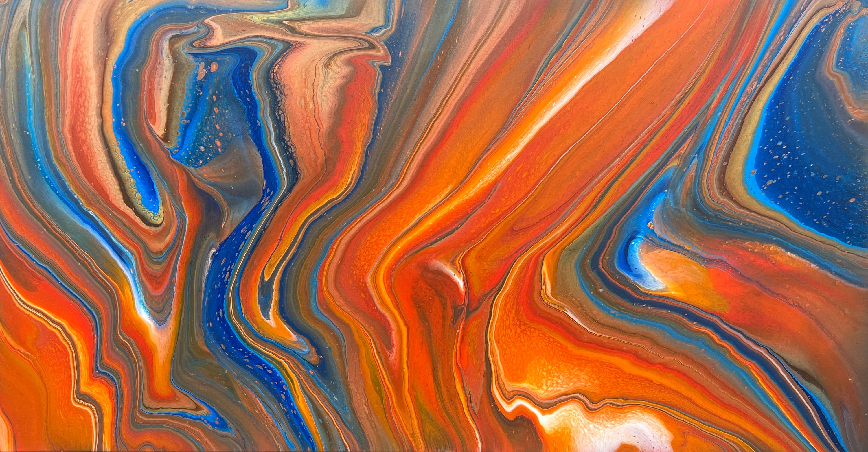Outback Tango 190cm x 100cm Abstract Art Painting