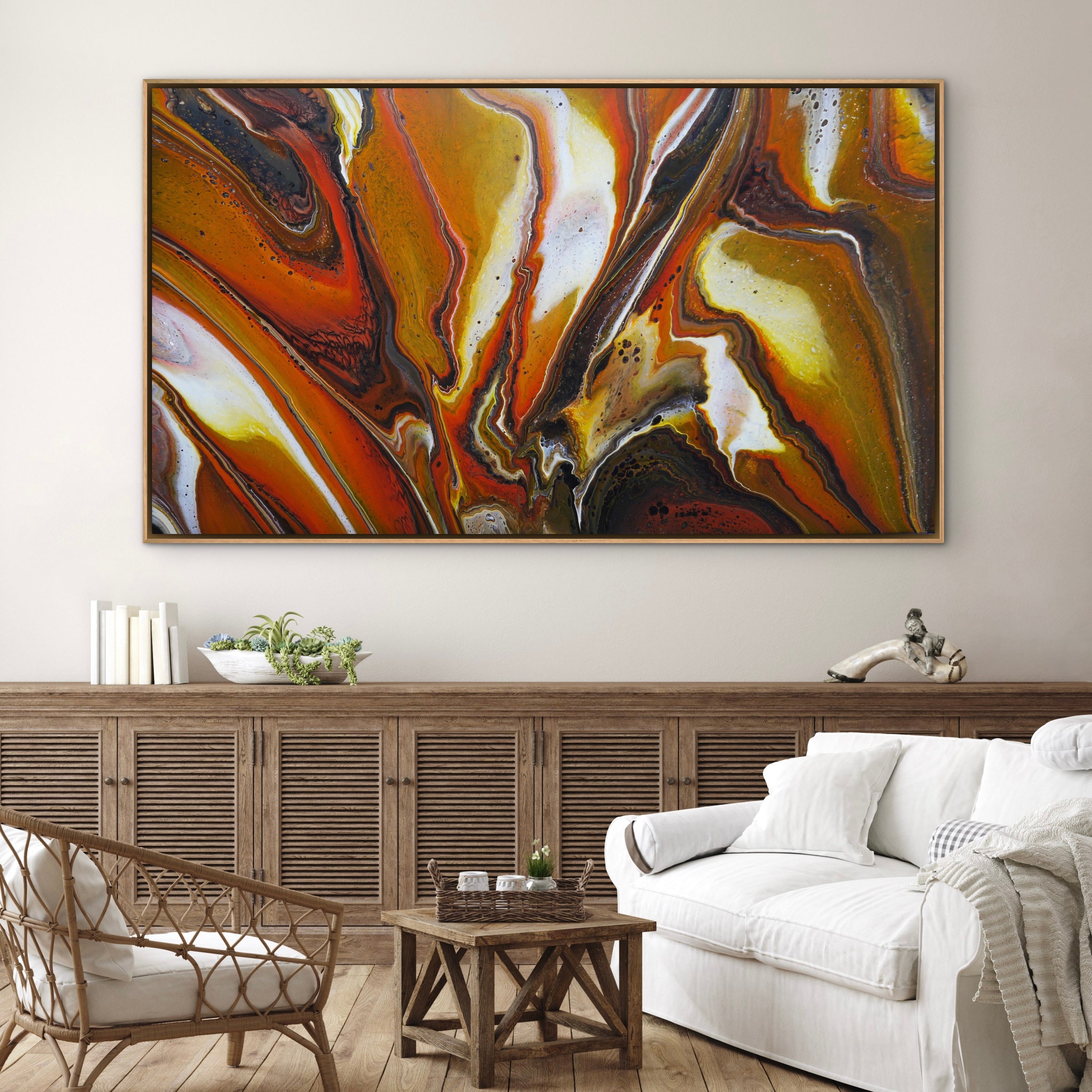 The Backcountry 160cm x 100cm Abstract Art Painting