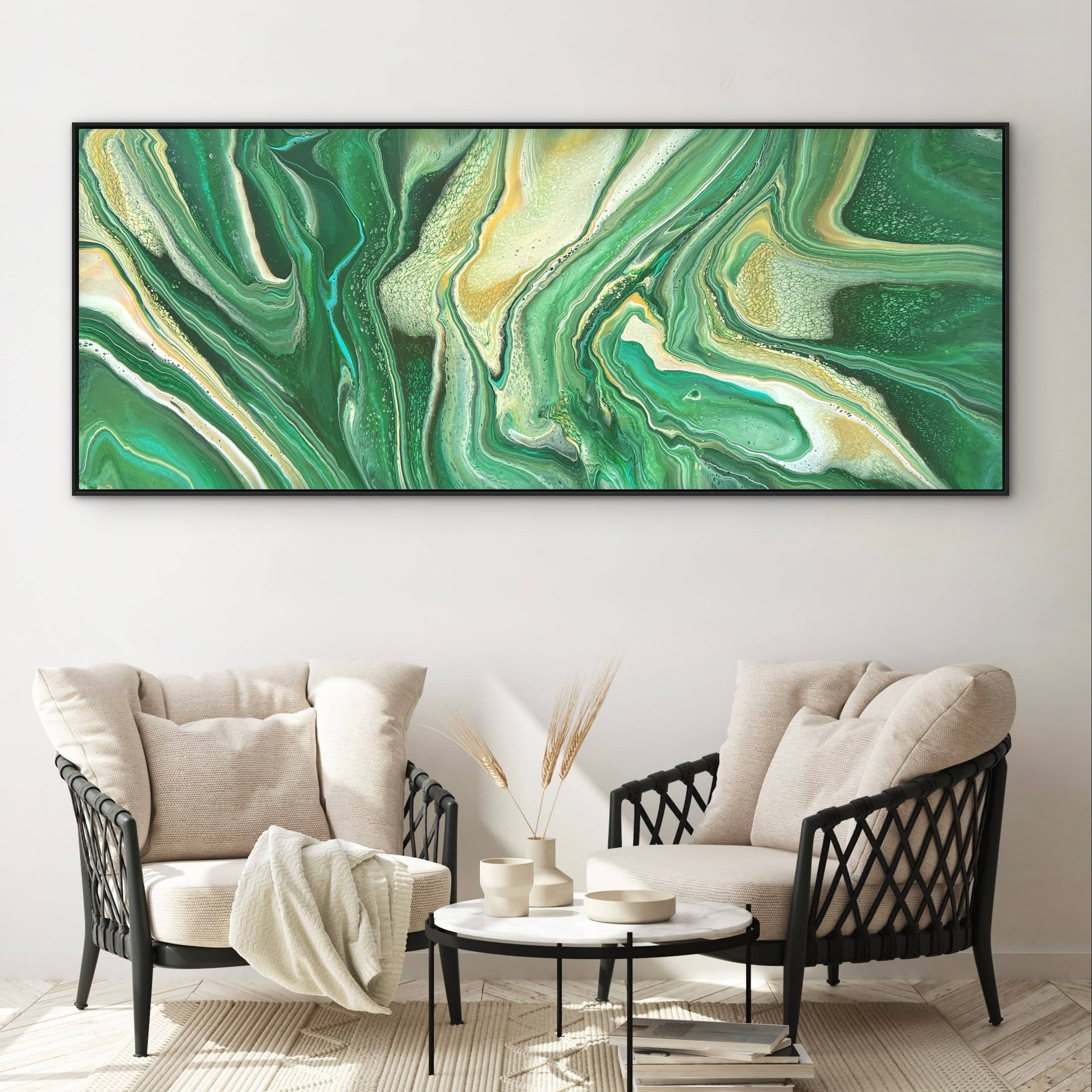 Beyond The Canopy 200cm x 80cm Abstract Art Painting (SOLD)