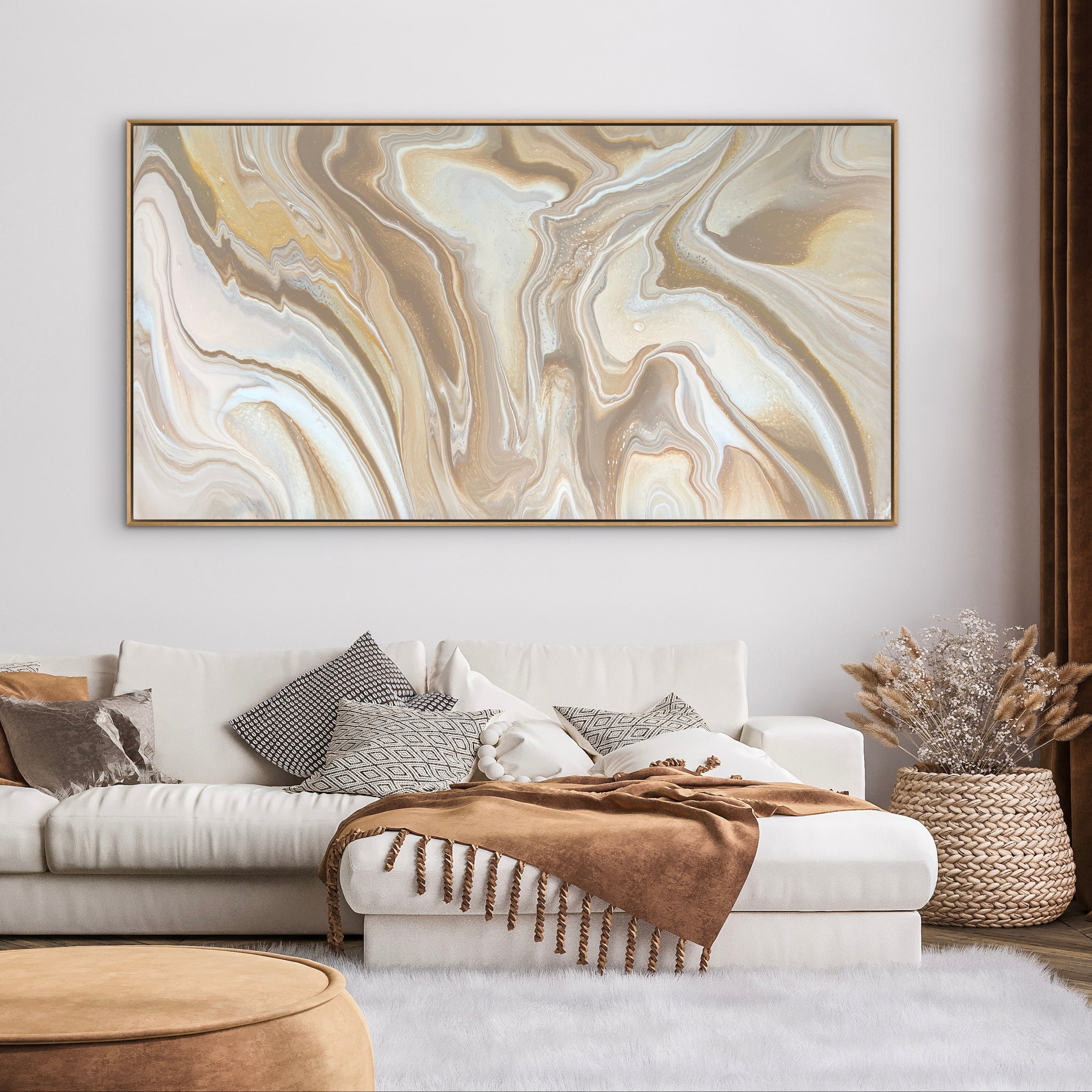 Pure 190cm x 100cm Abstract Art Painting