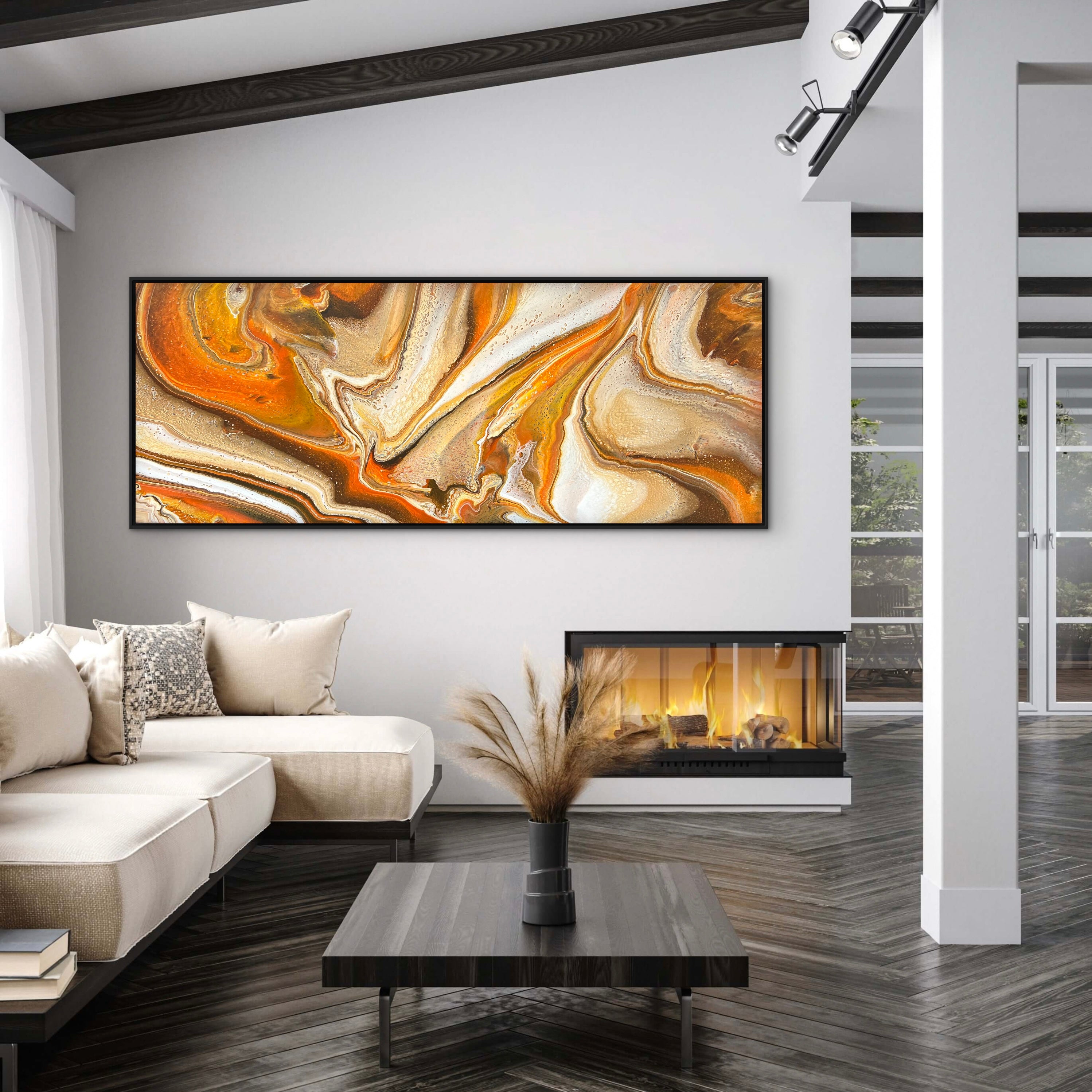 Mirage 200cm x 80cm Abstract Art Painting
