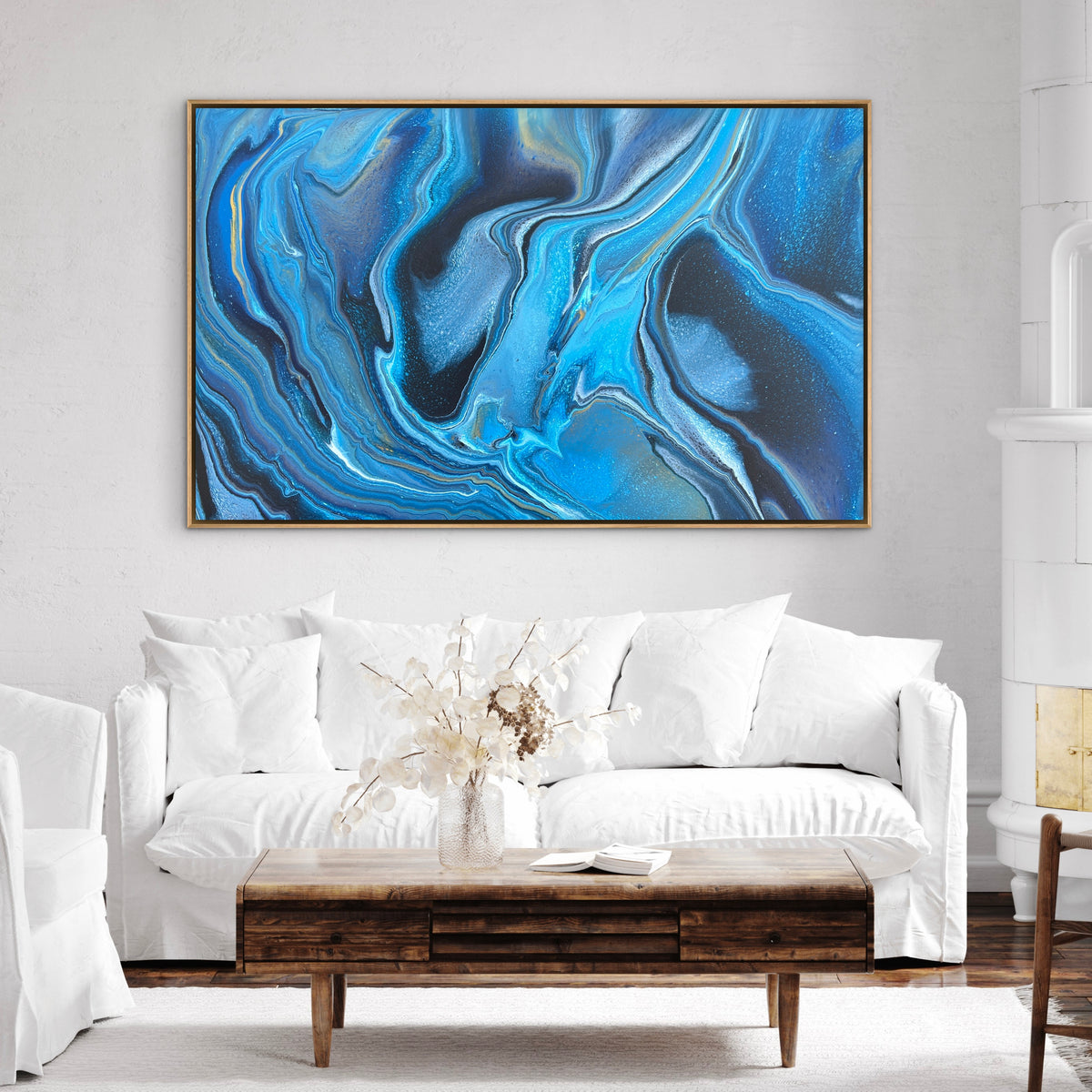 Marine Movement 160cm x 100cm Abstract Art Painting
