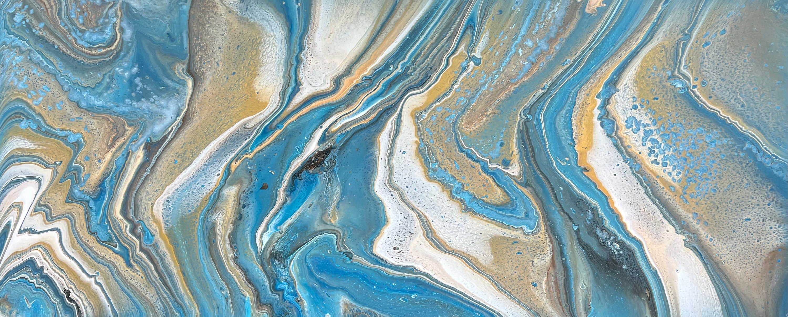 Ocean Calm 240cm x 100cm Abstract Art Painting