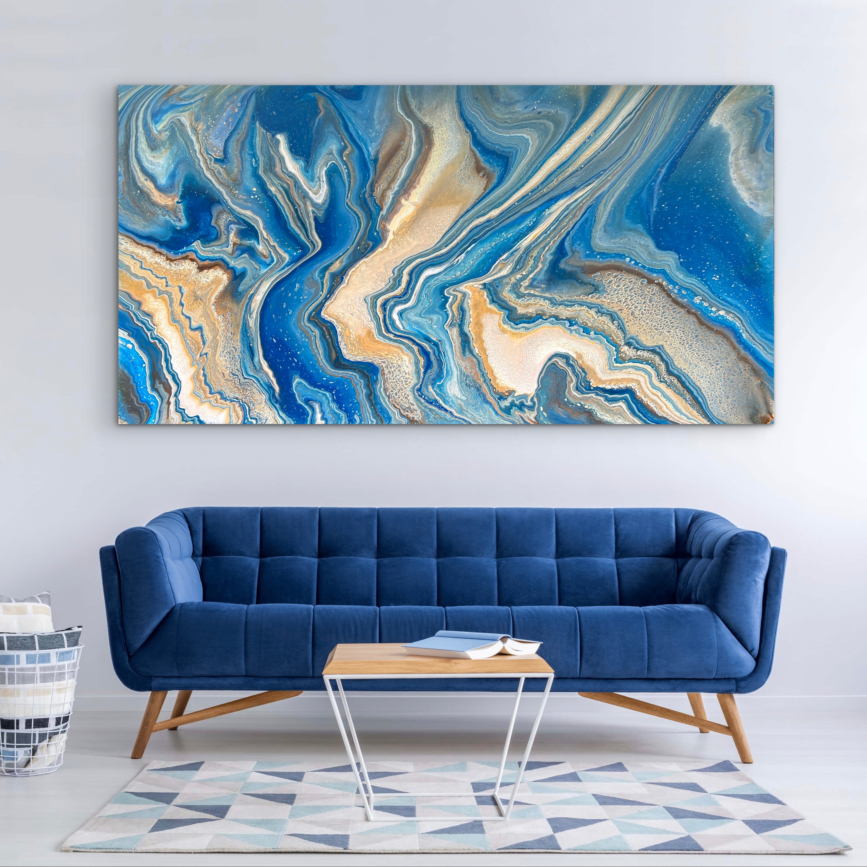 Of The Sea 190cm x 100cm Abstract Art Painting