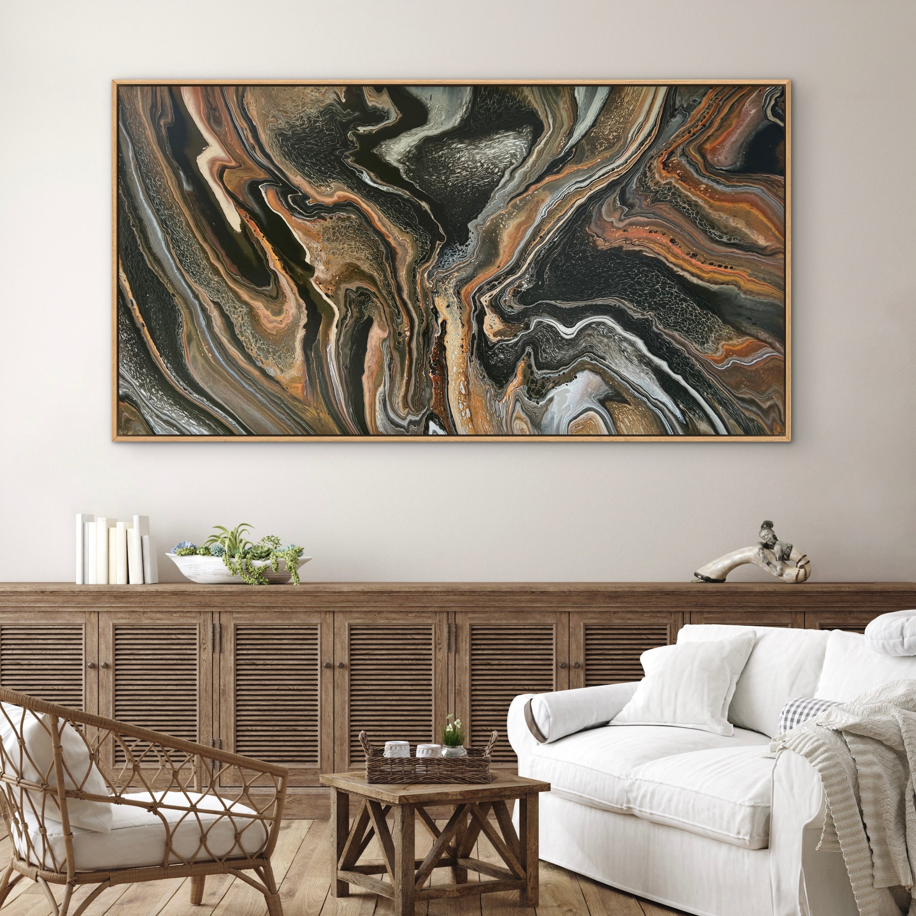 Whisper 190cm x 100cm Abstract Art Painting