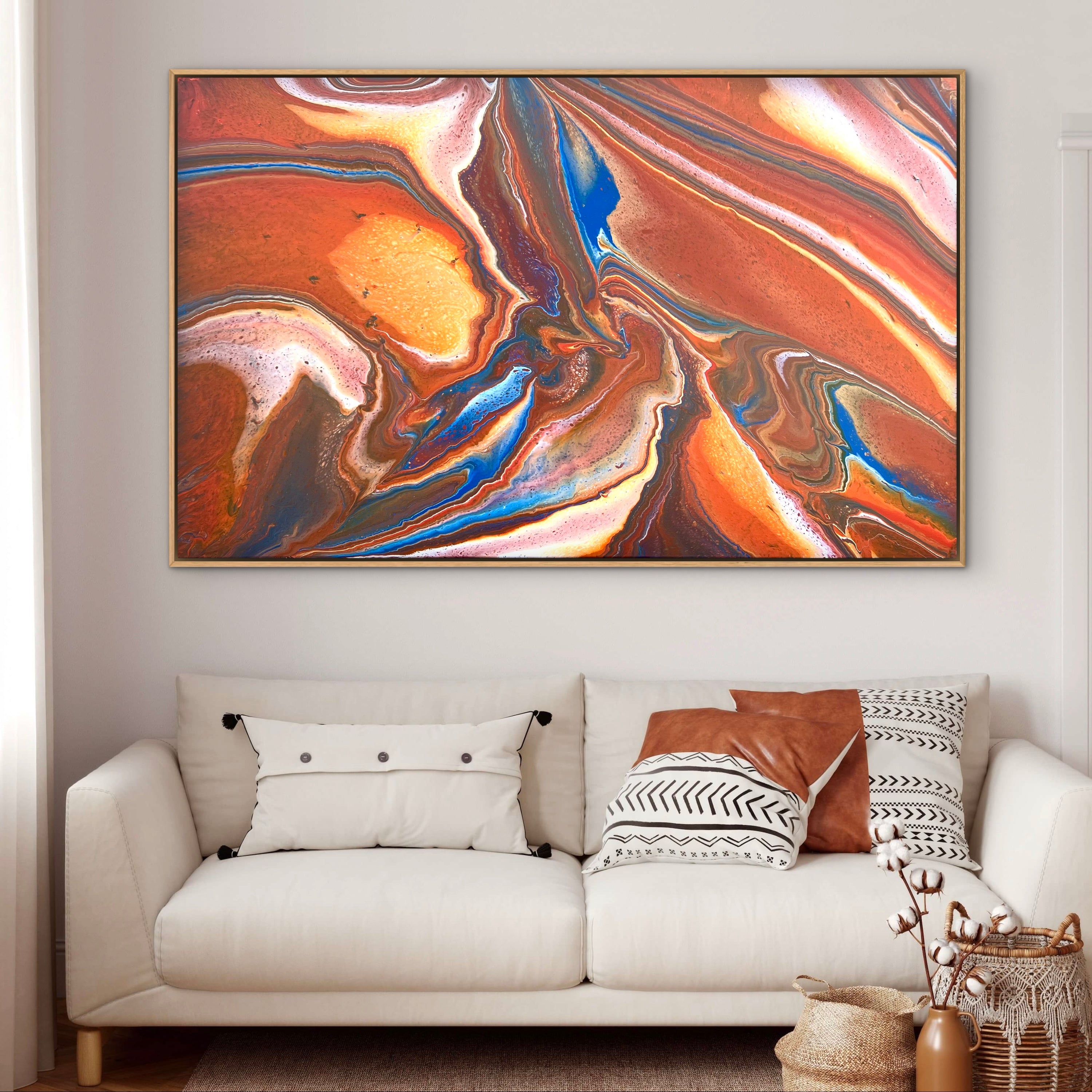 Outback Stay 160cm x 100cm Abstract Art Painting