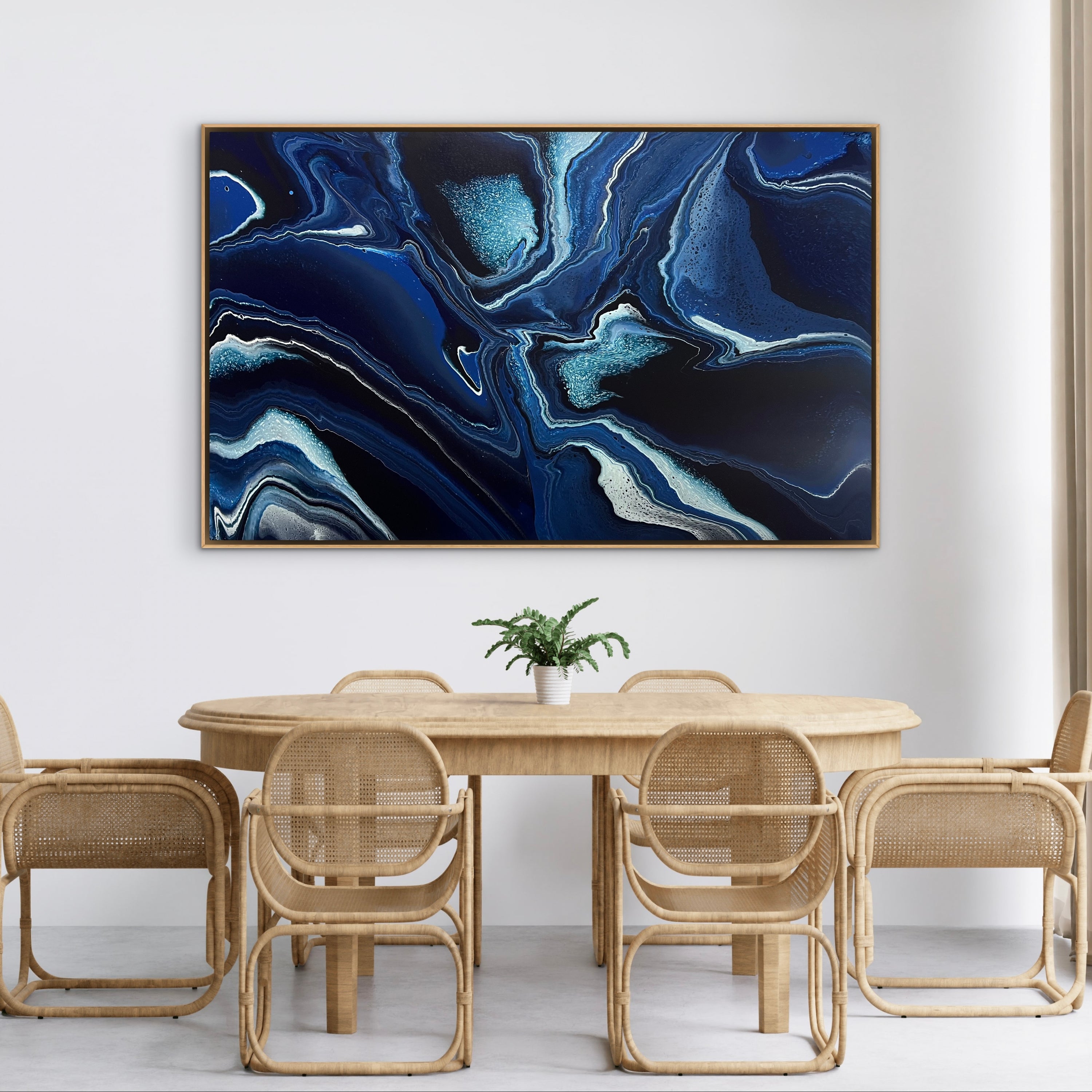 Dark Aura 160cm x 100cm Abstract Art Painting