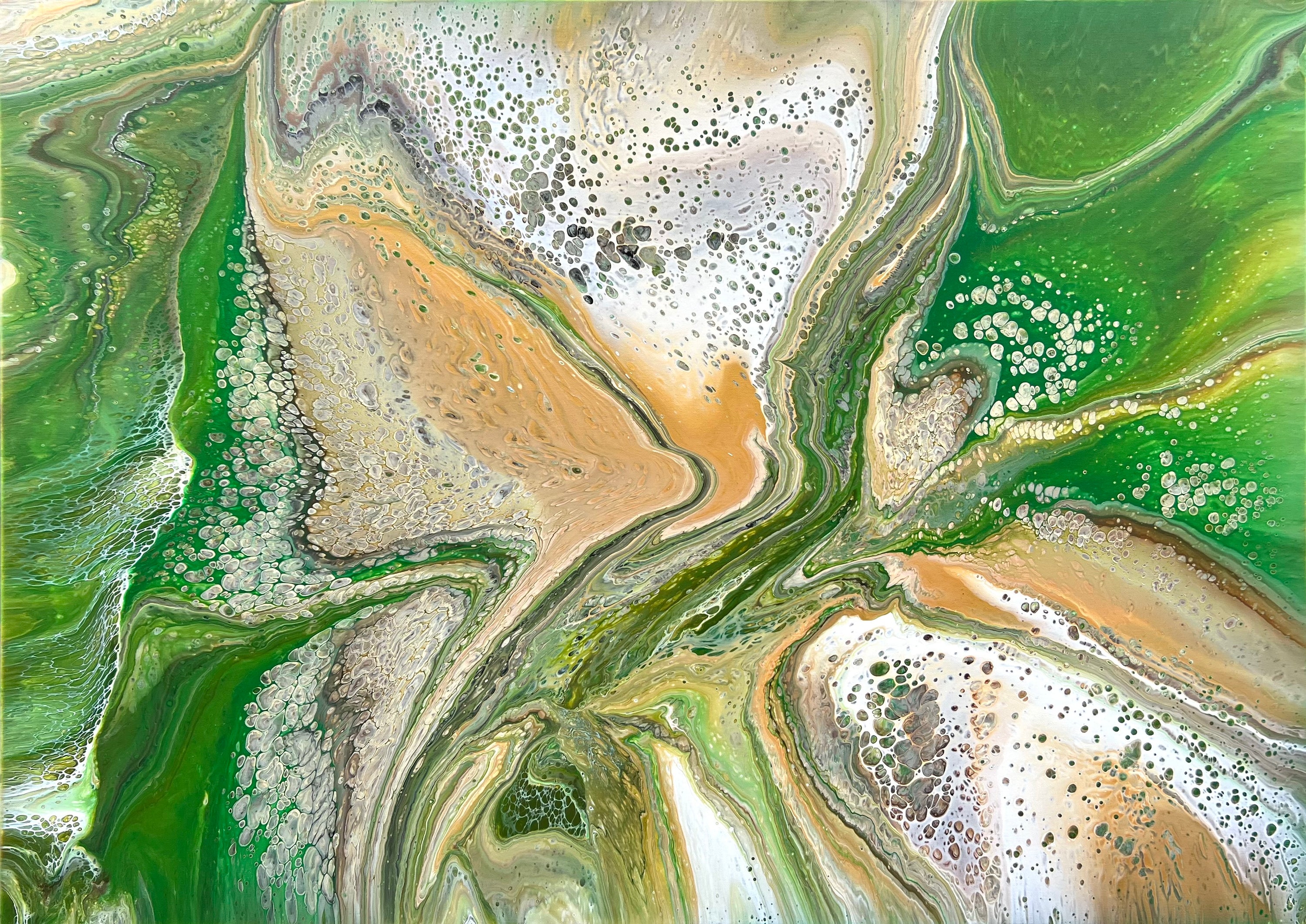 Zesty 140cm x 100cm Abstract Art Painting (SOLD)