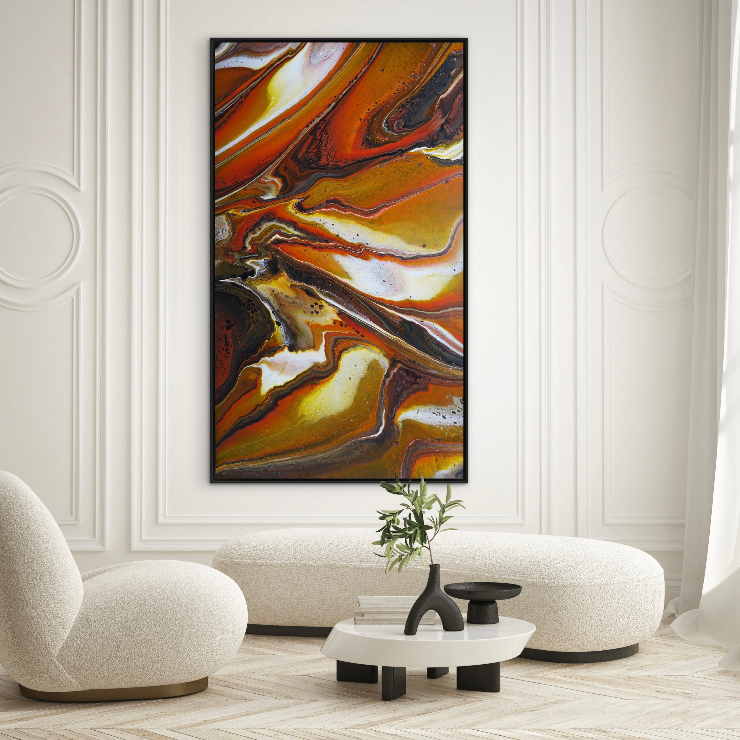 The Backcountry 160cm x 100cm Abstract Art Painting