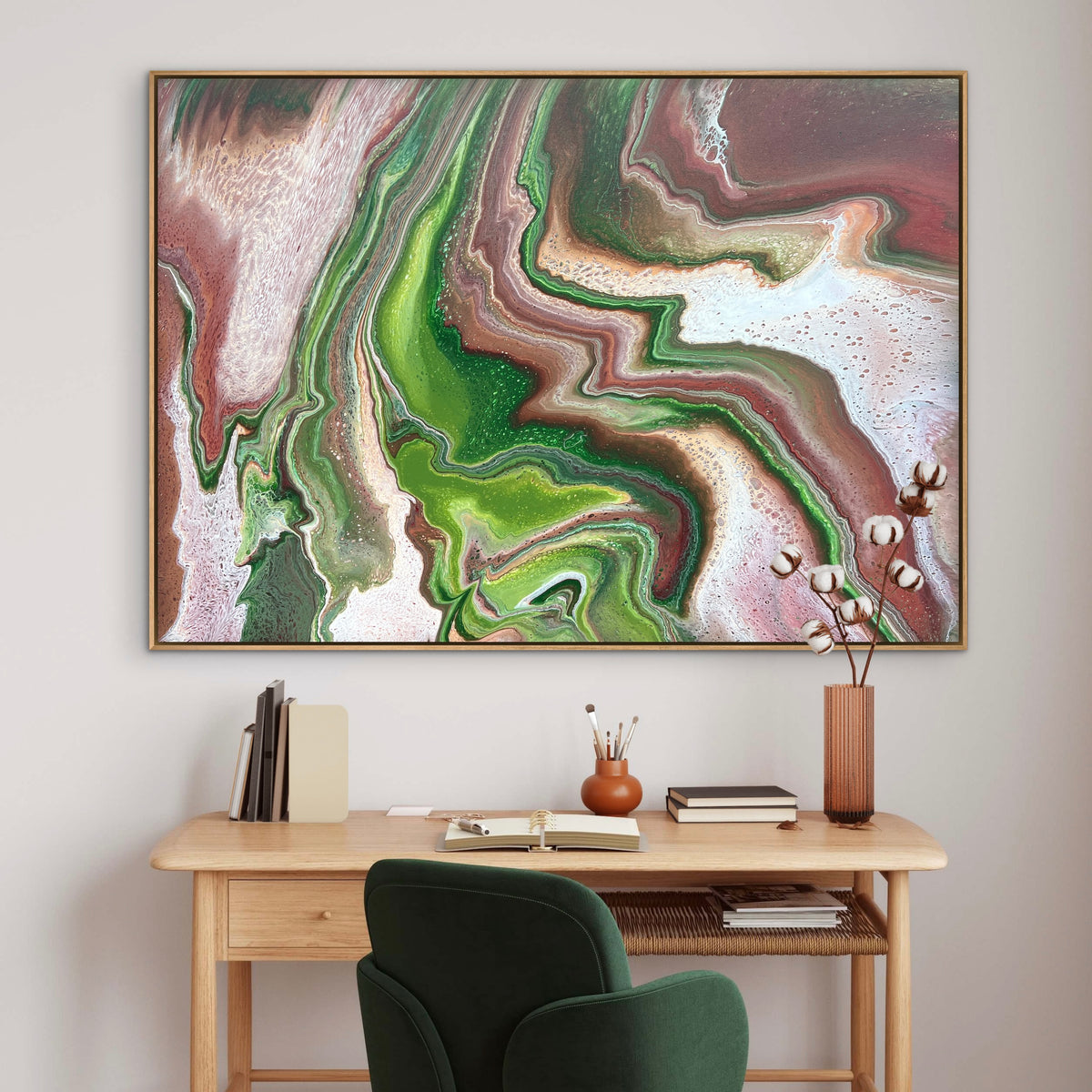 Blooming 140cm x 100cm Abstract Art Painting