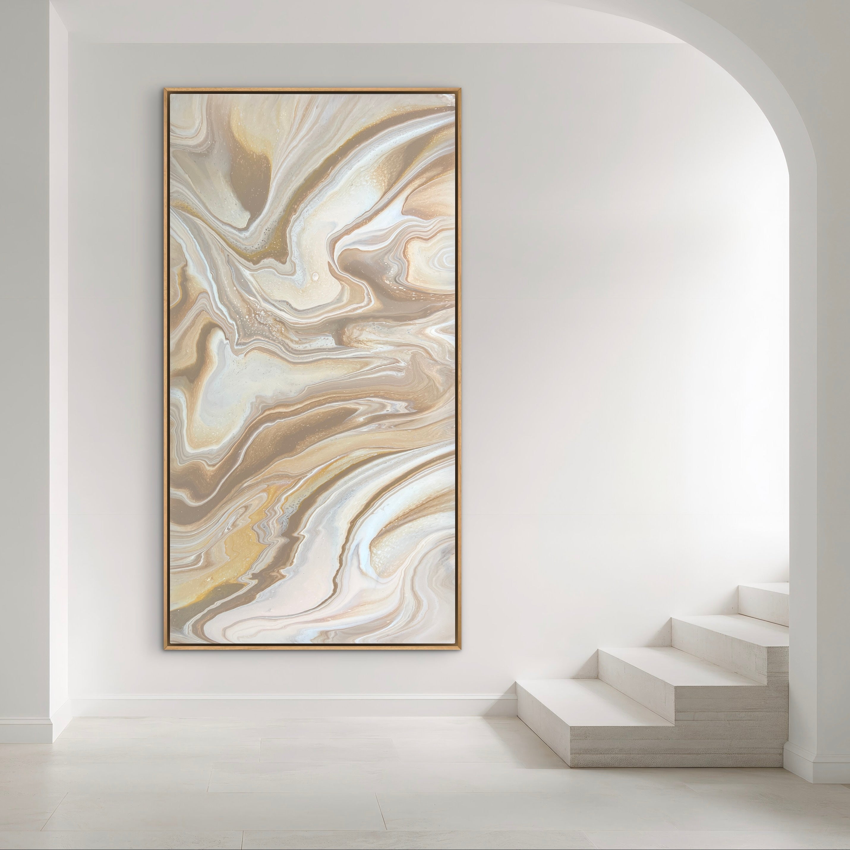 Pure 190cm x 100cm Abstract Art Painting