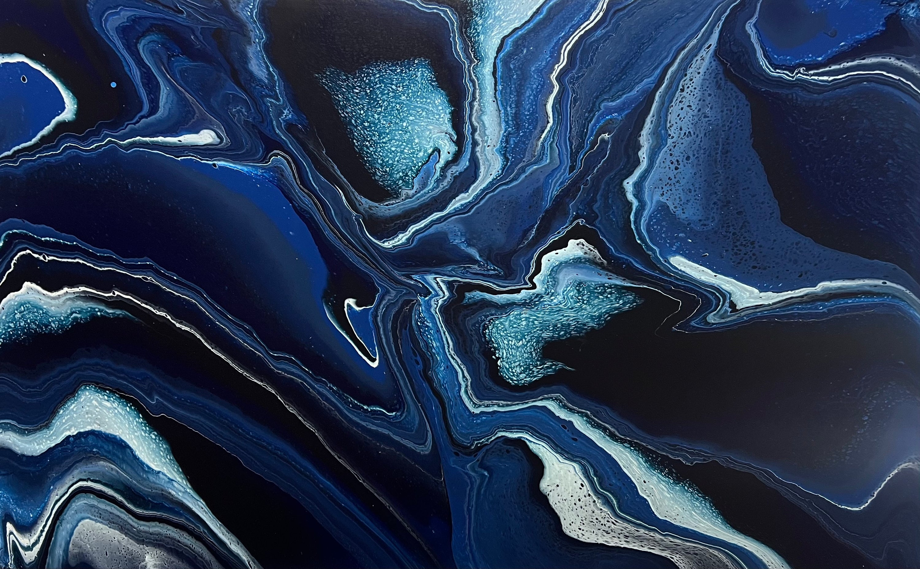 Dark Aura 160cm x 100cm Abstract Art Painting