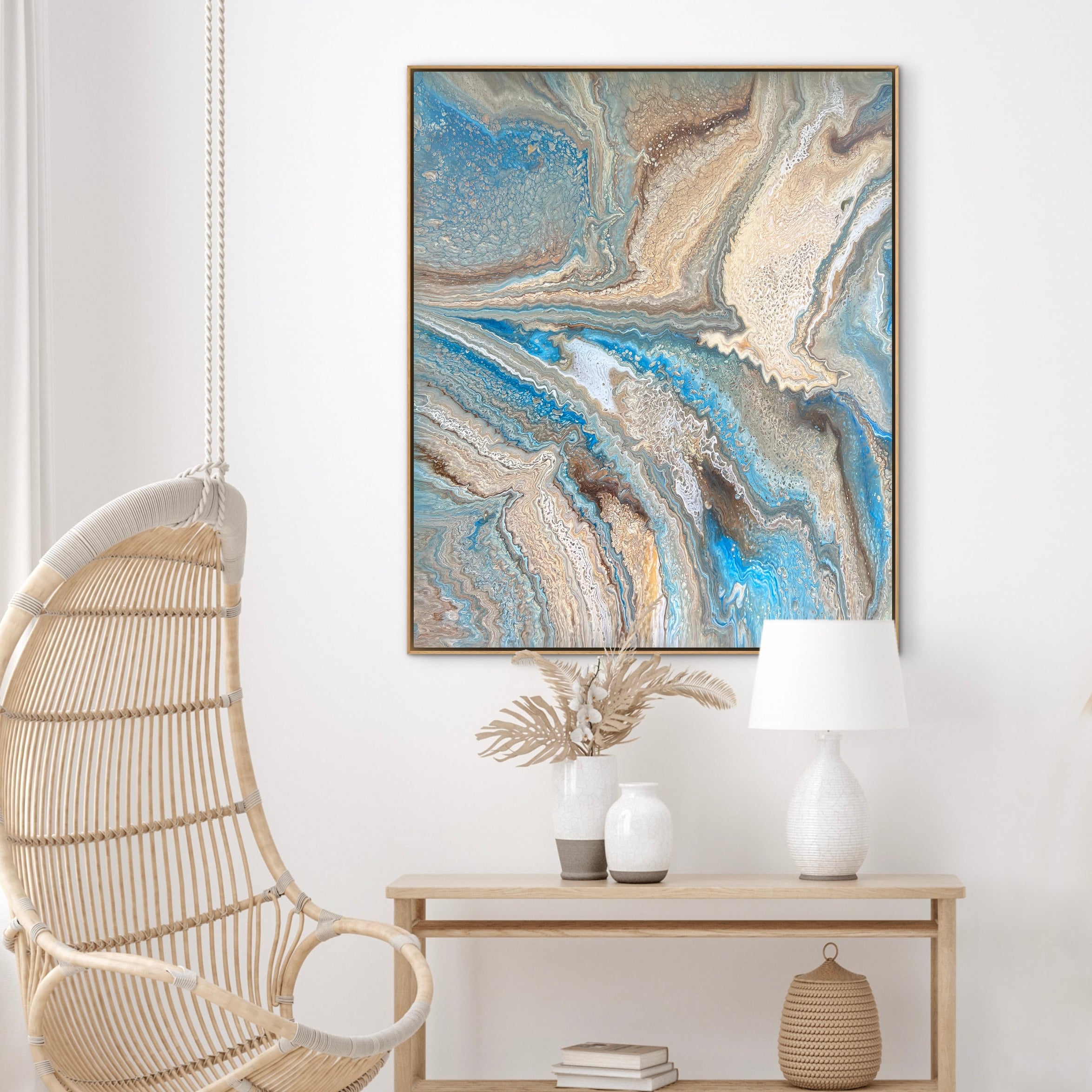 Drifting 120cm x 100cm Abstract Art Painting