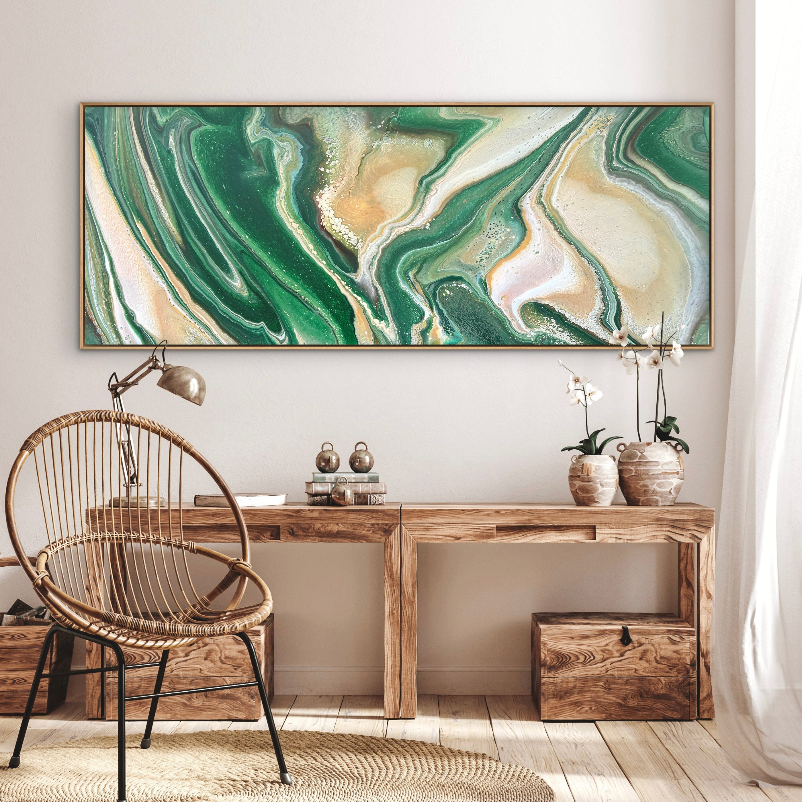 Grounded 200cm x 80cm Abstract Art Painting