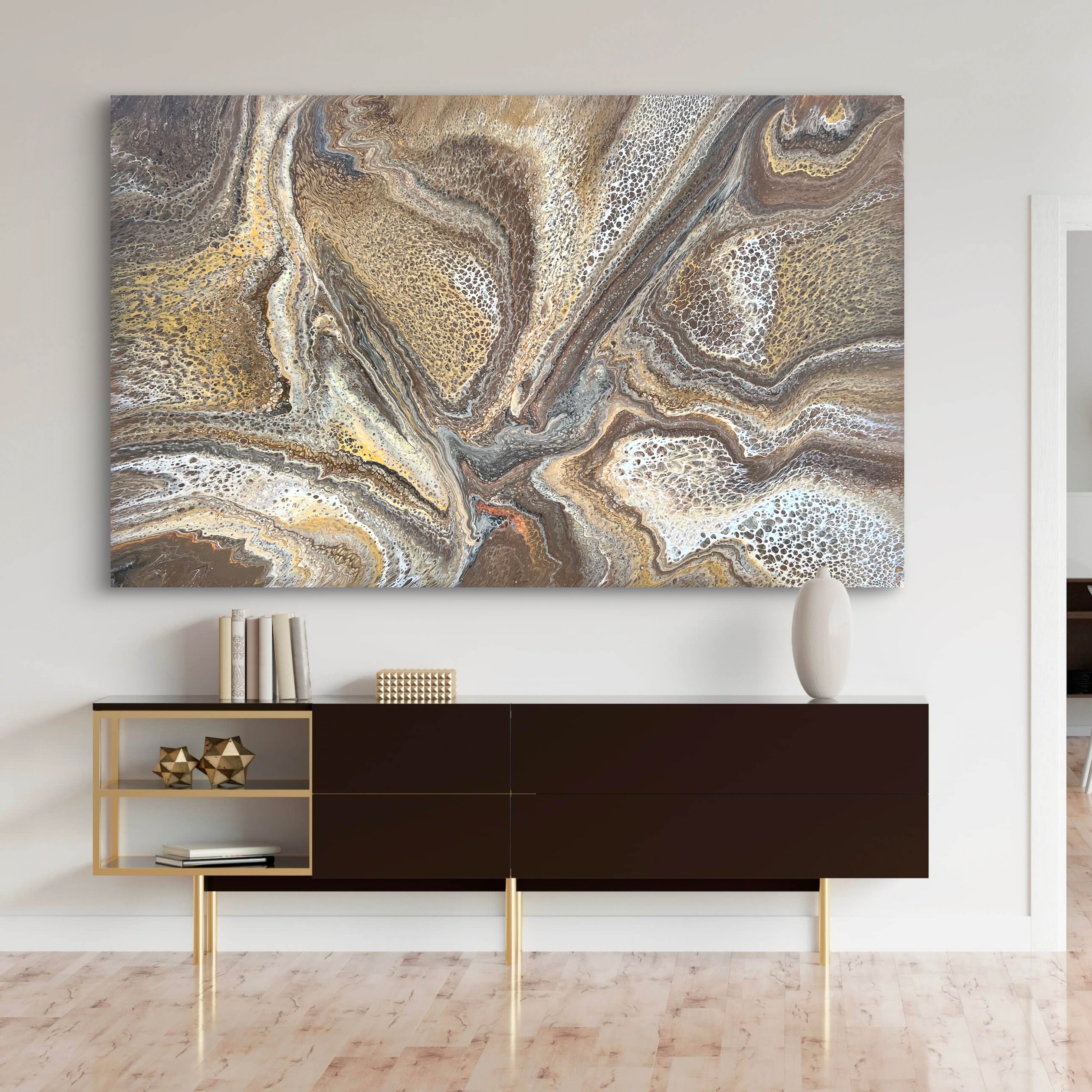 Rustic Outlands 160cm x 100cm Abstract Art Painting